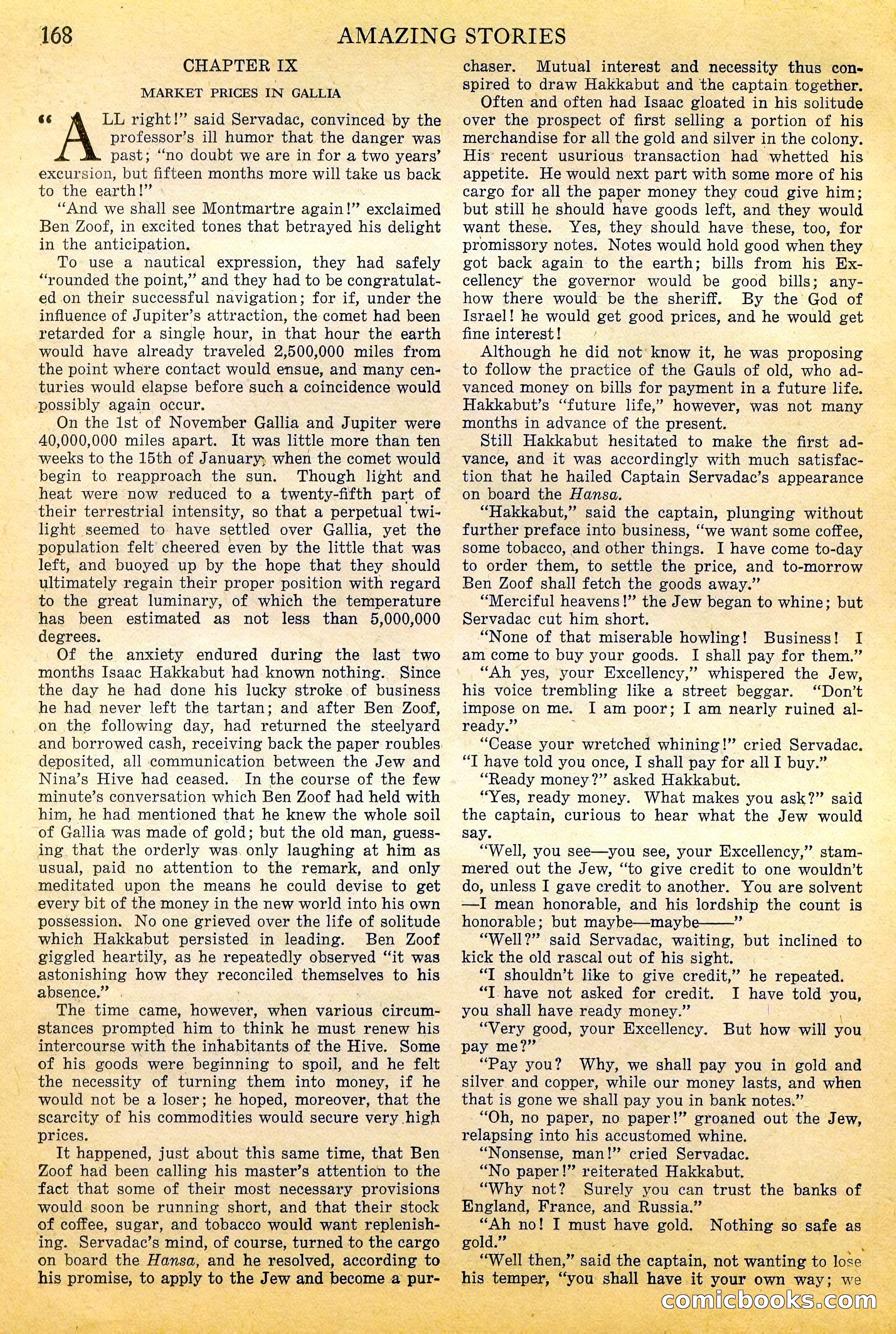 Off on a Comet by Jules Verne — page 74 of 98