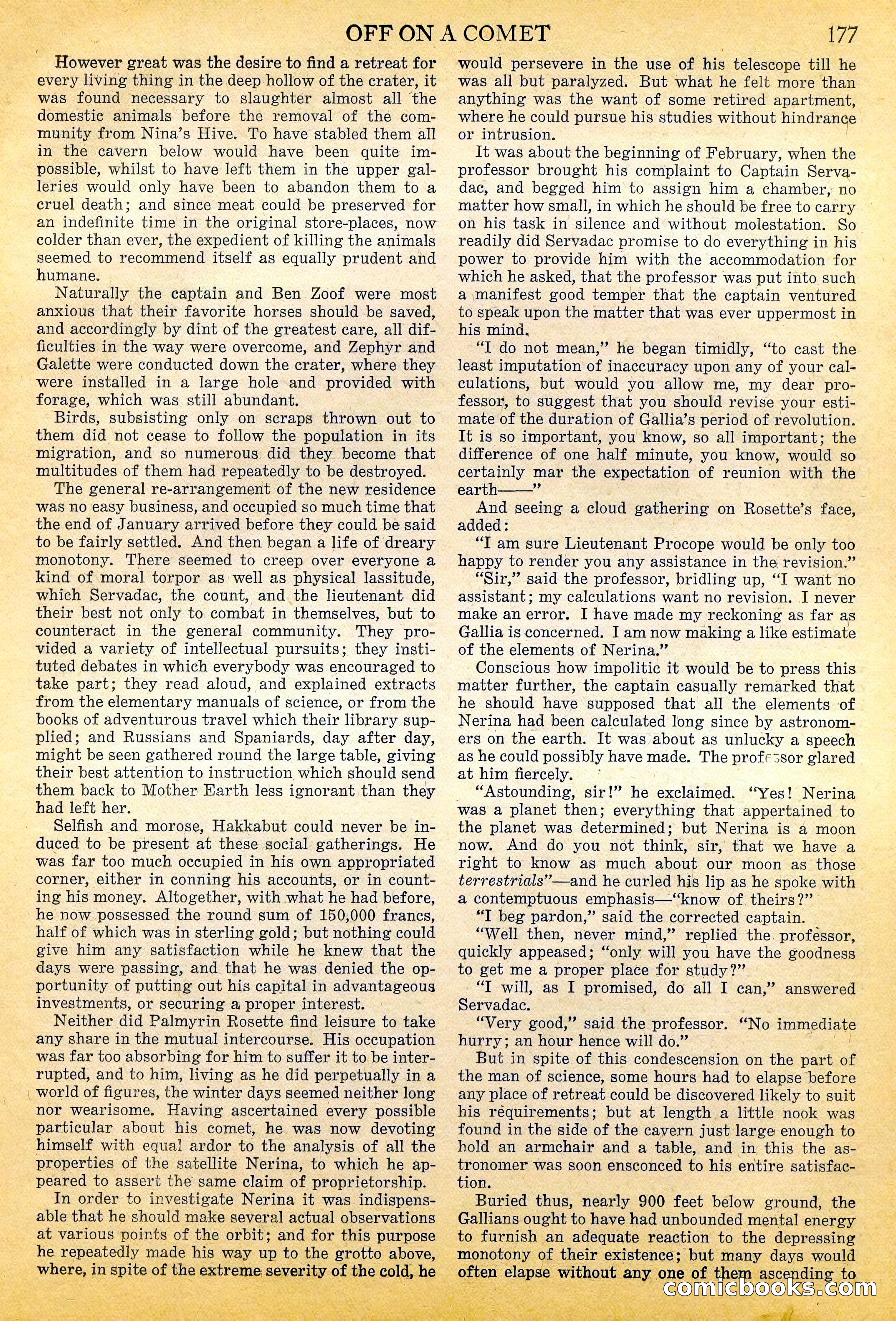 Off on a Comet by Jules Verne — page 83 of 98