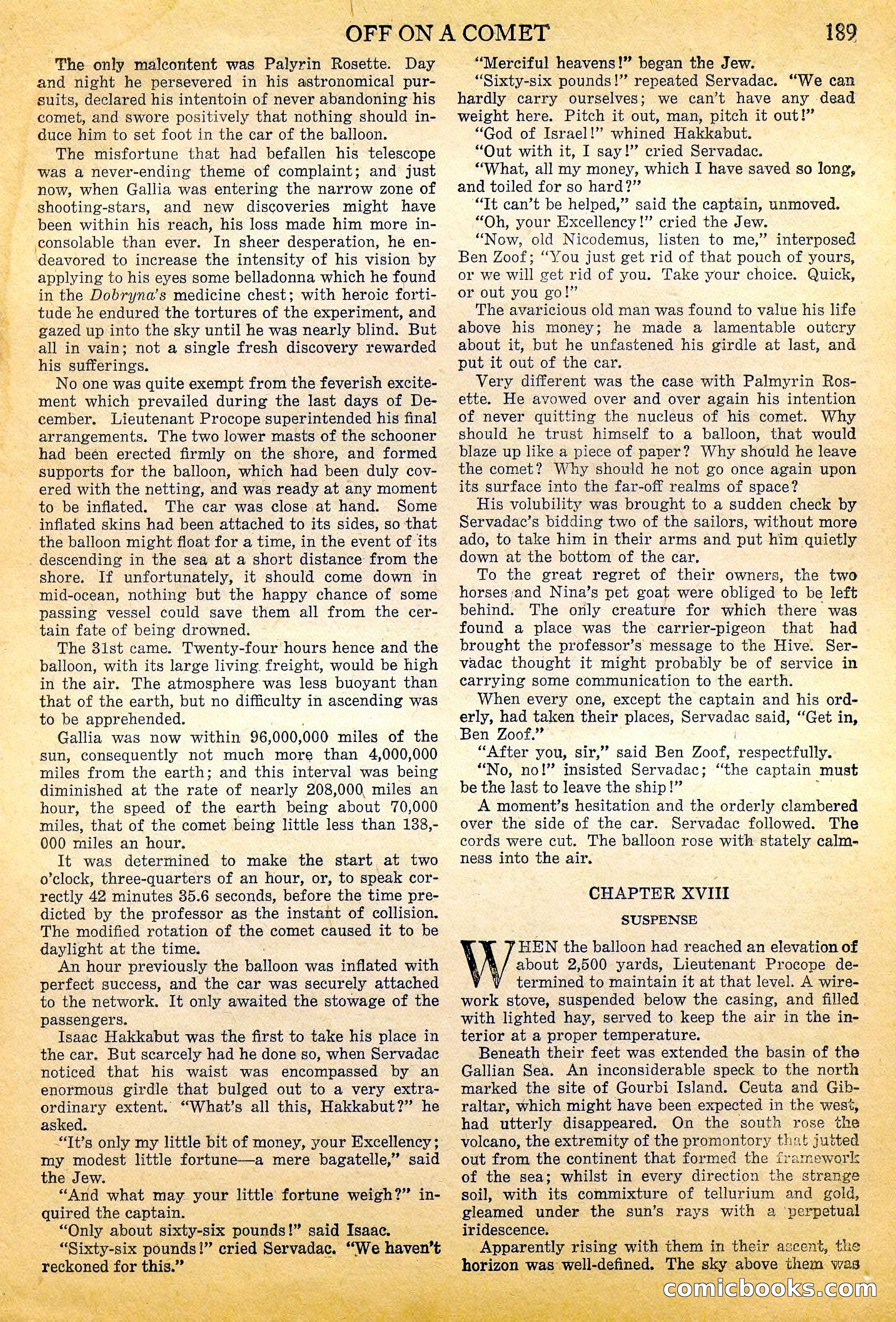 Off on a Comet by Jules Verne — page 95 of 98