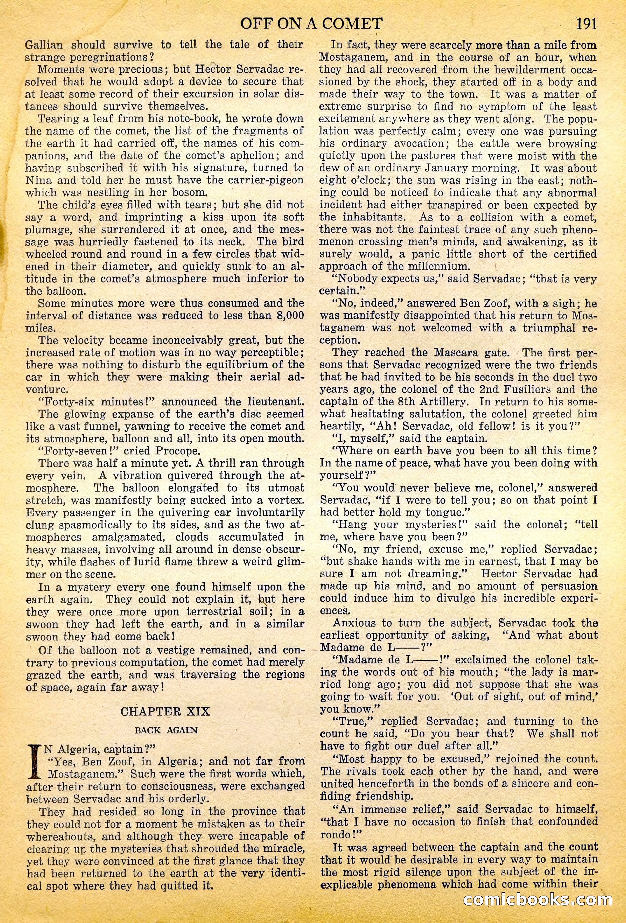 Off on a Comet by Jules Verne — page 97 of 98