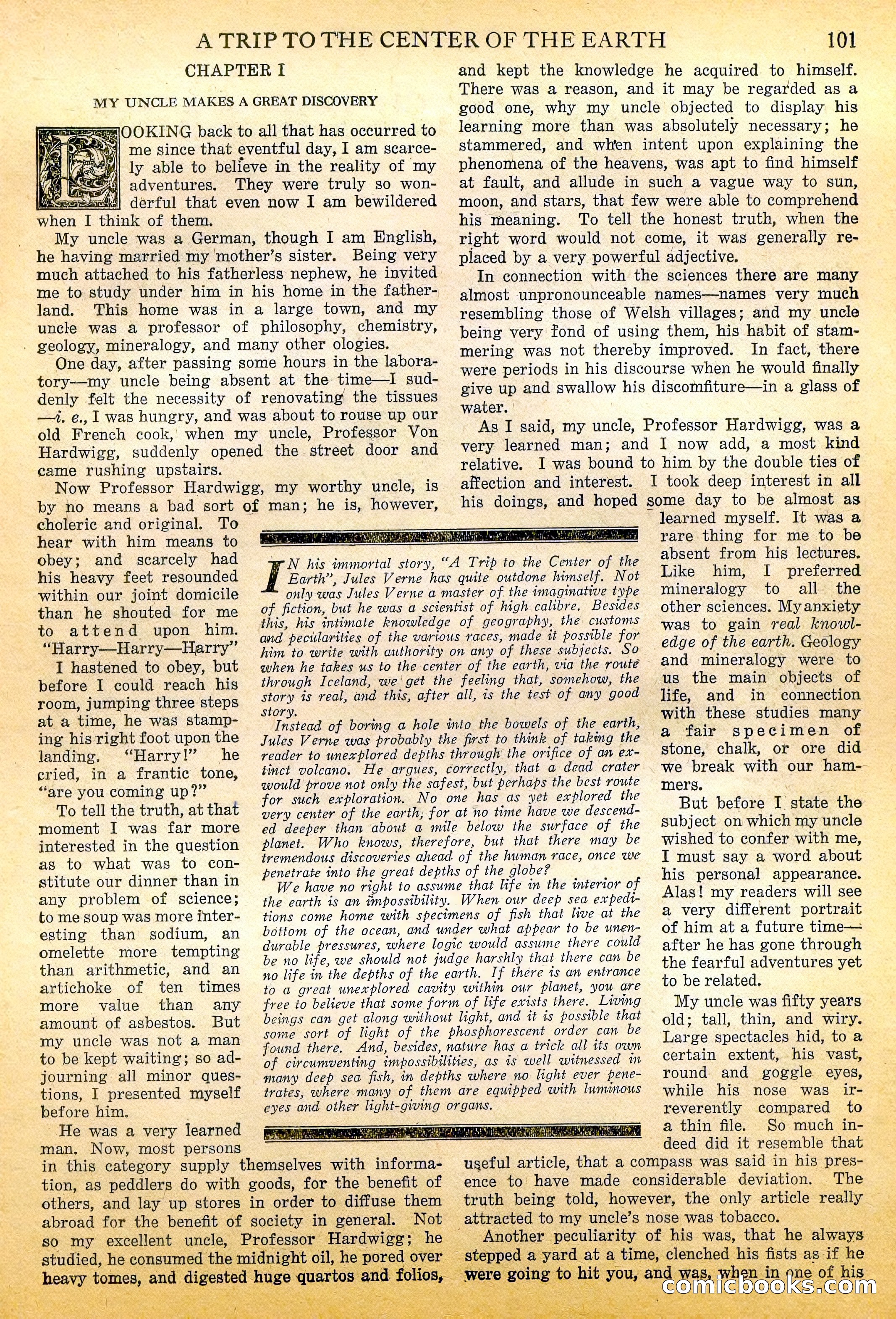 A Trip to the Center of the Earth by Jules Verne — page 2 of 78