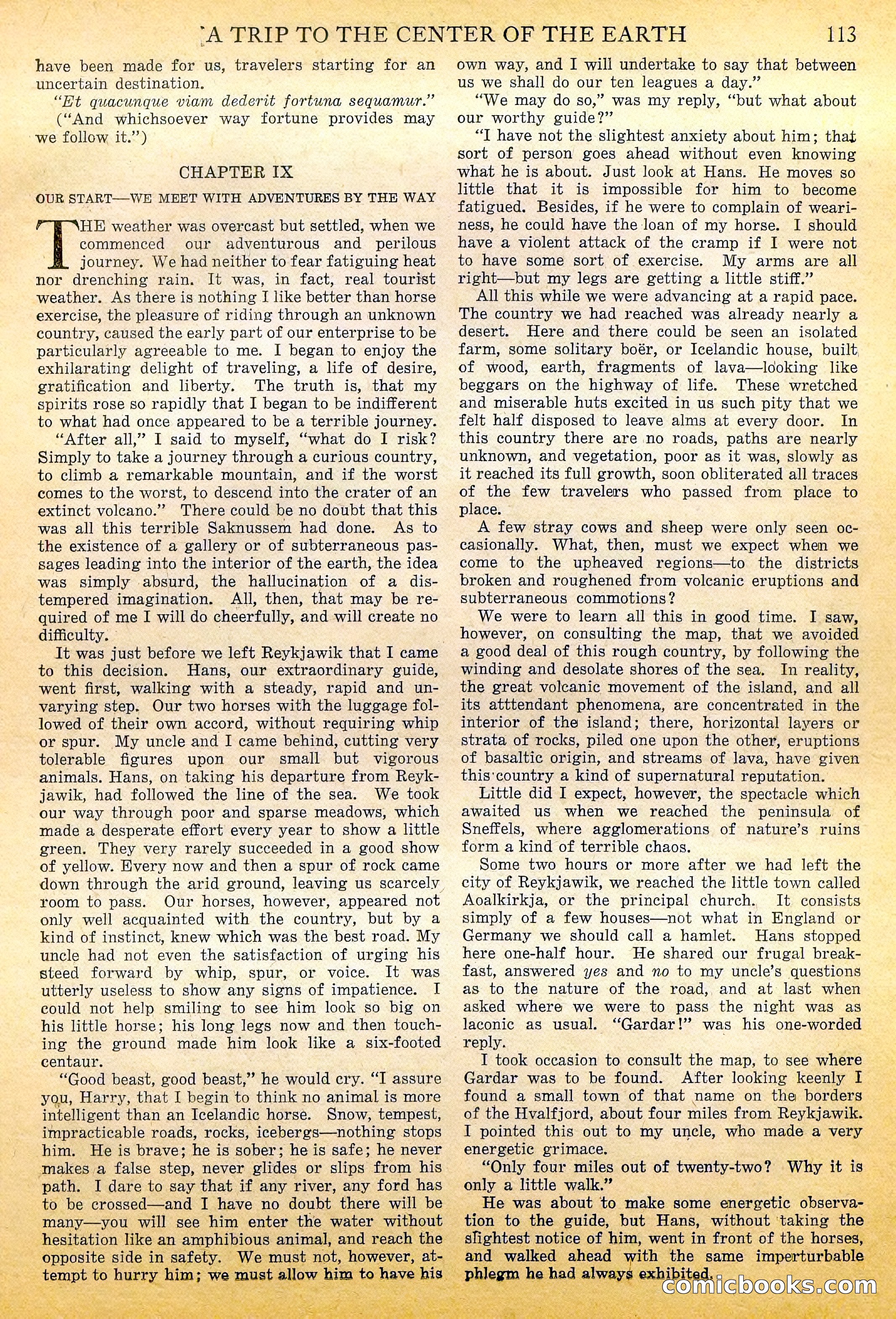 A Trip to the Center of the Earth by Jules Verne — page 14 of 78