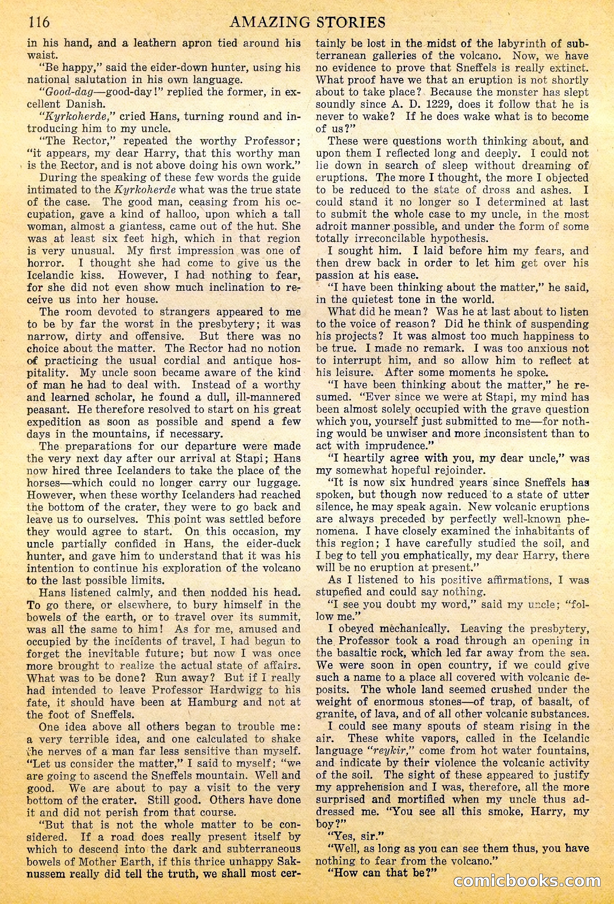 A Trip to the Center of the Earth by Jules Verne — page 17 of 78