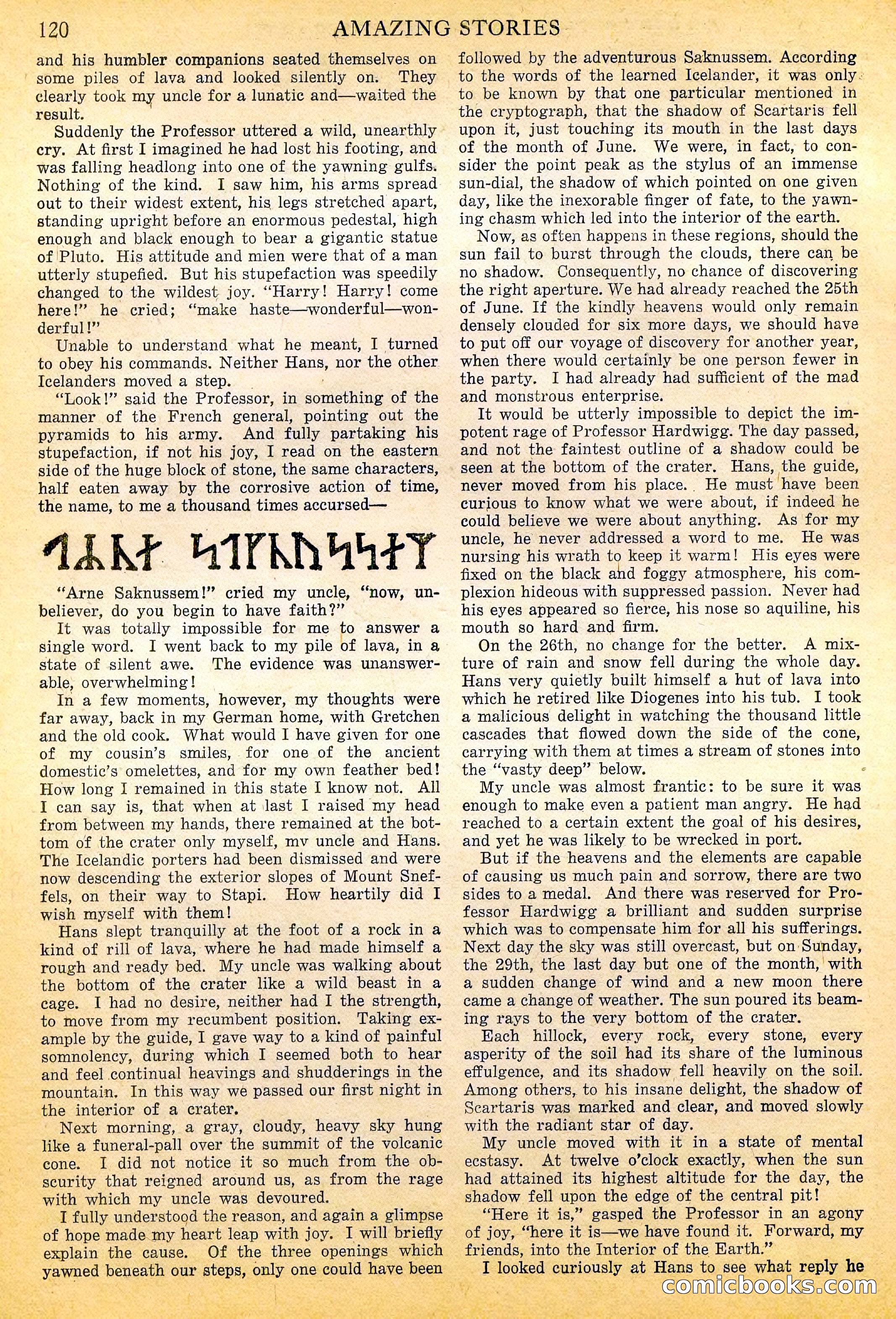 A Trip to the Center of the Earth by Jules Verne — page 21 of 78