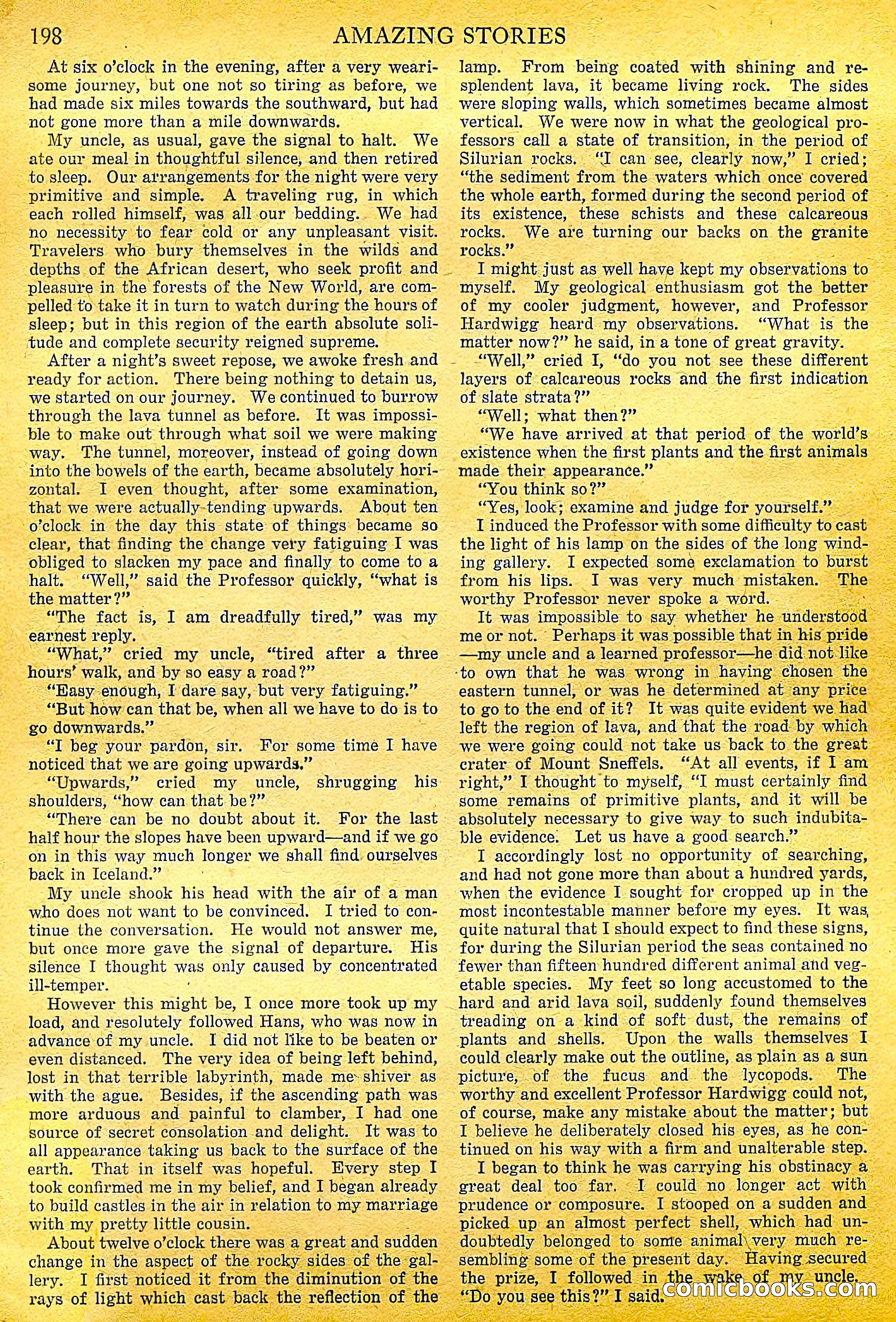 A Trip to the Center of the Earth by Jules Verne — page 28 of 78
