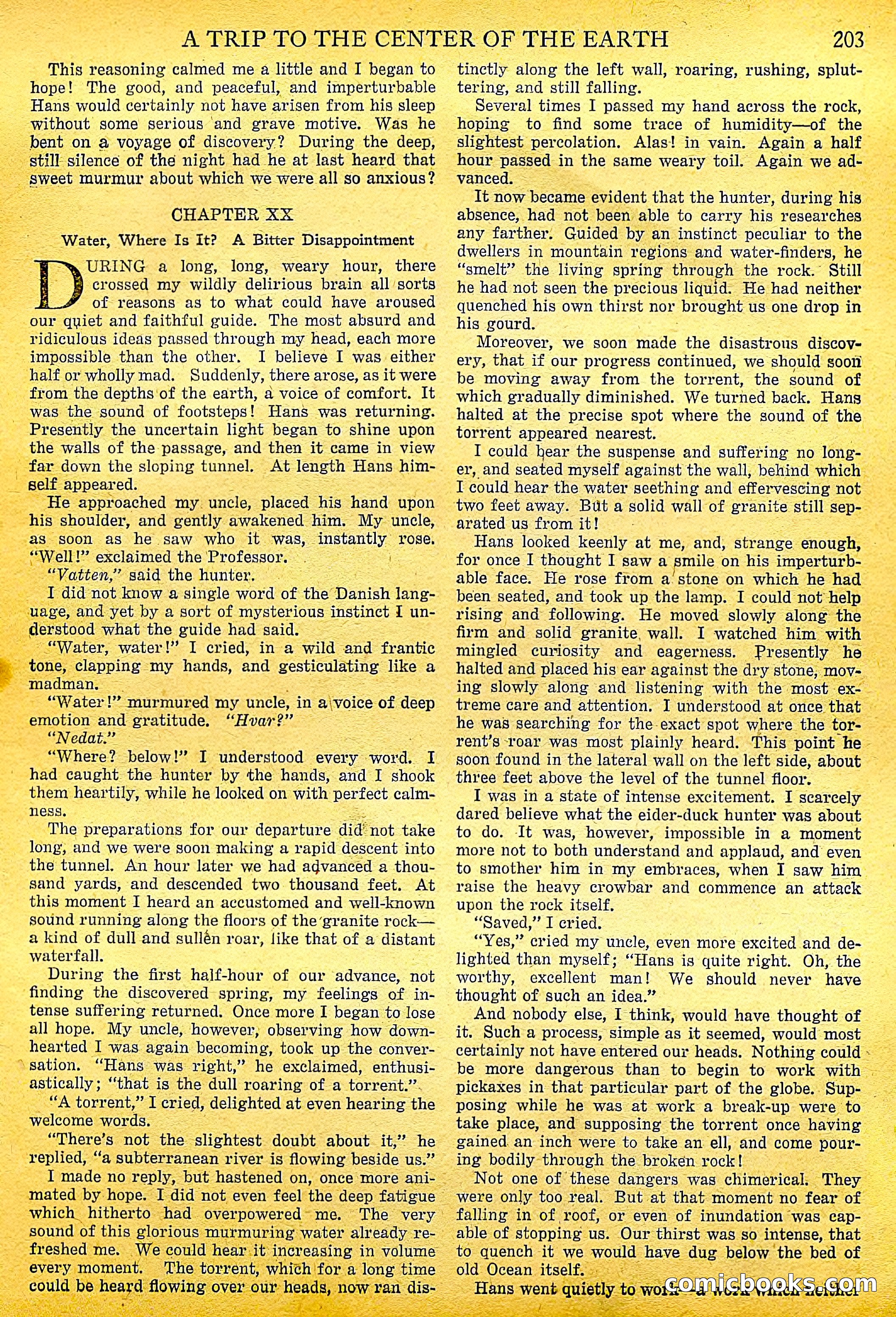 A Trip to the Center of the Earth by Jules Verne — page 33 of 78
