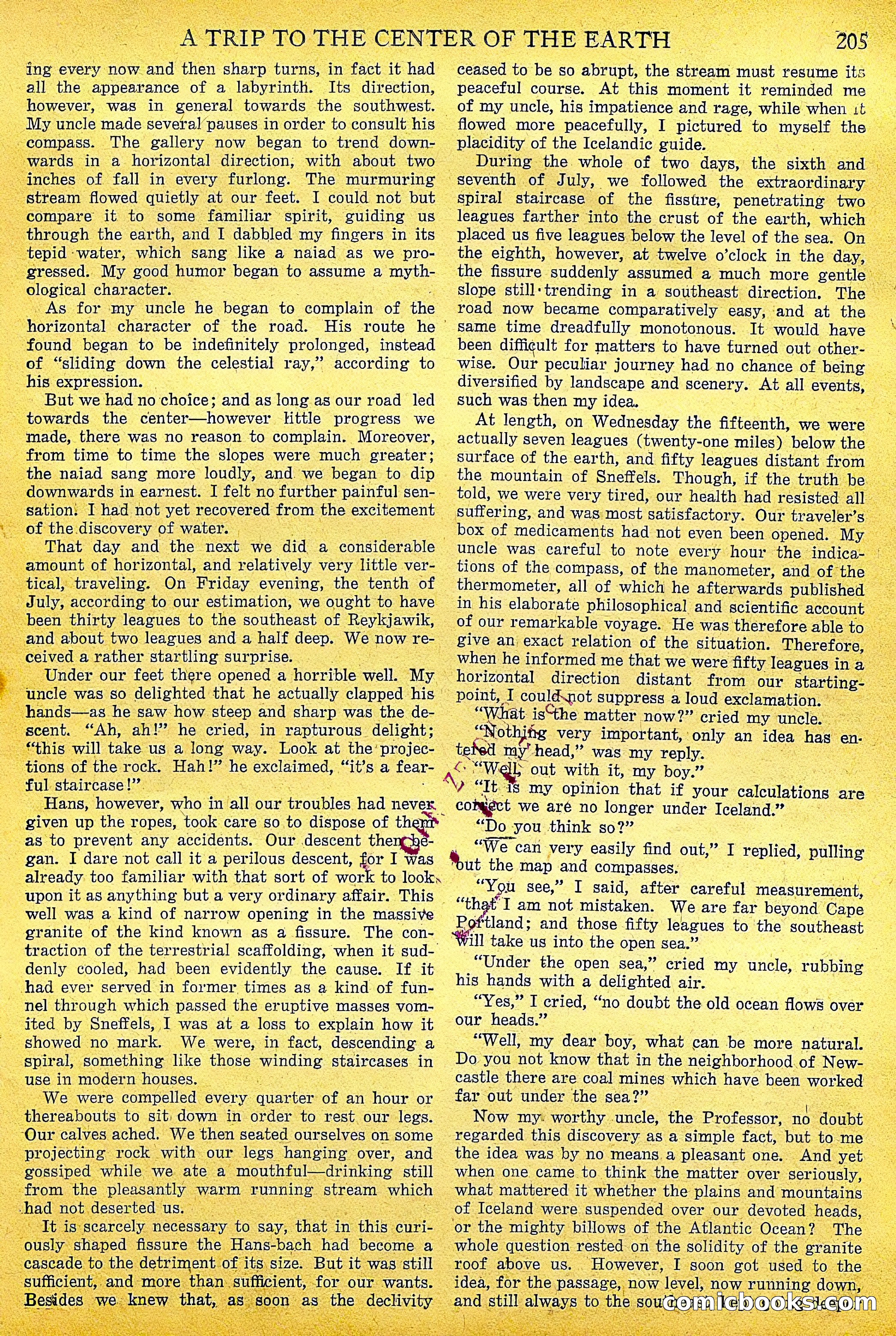 A Trip to the Center of the Earth by Jules Verne — page 35 of 78