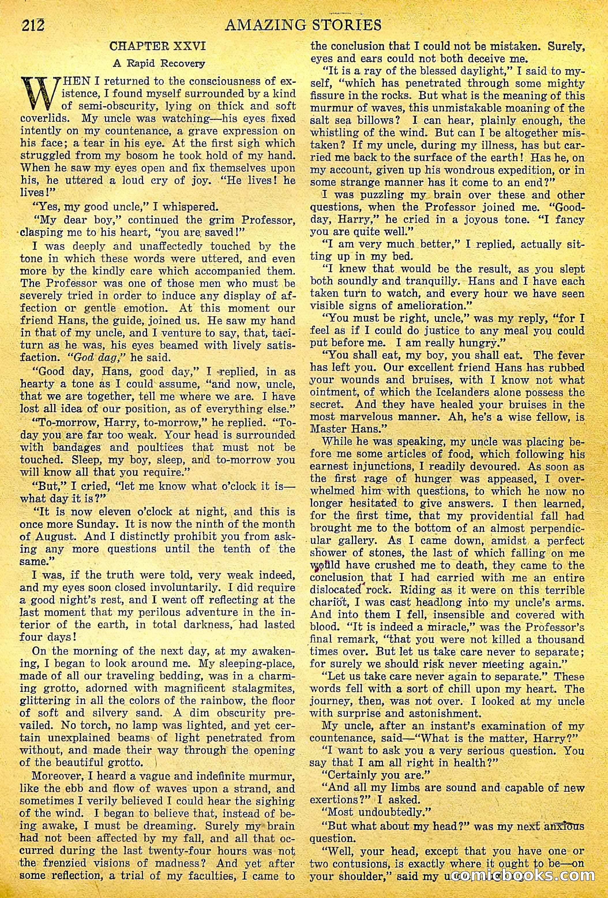 A Trip to the Center of the Earth by Jules Verne — page 42 of 78
