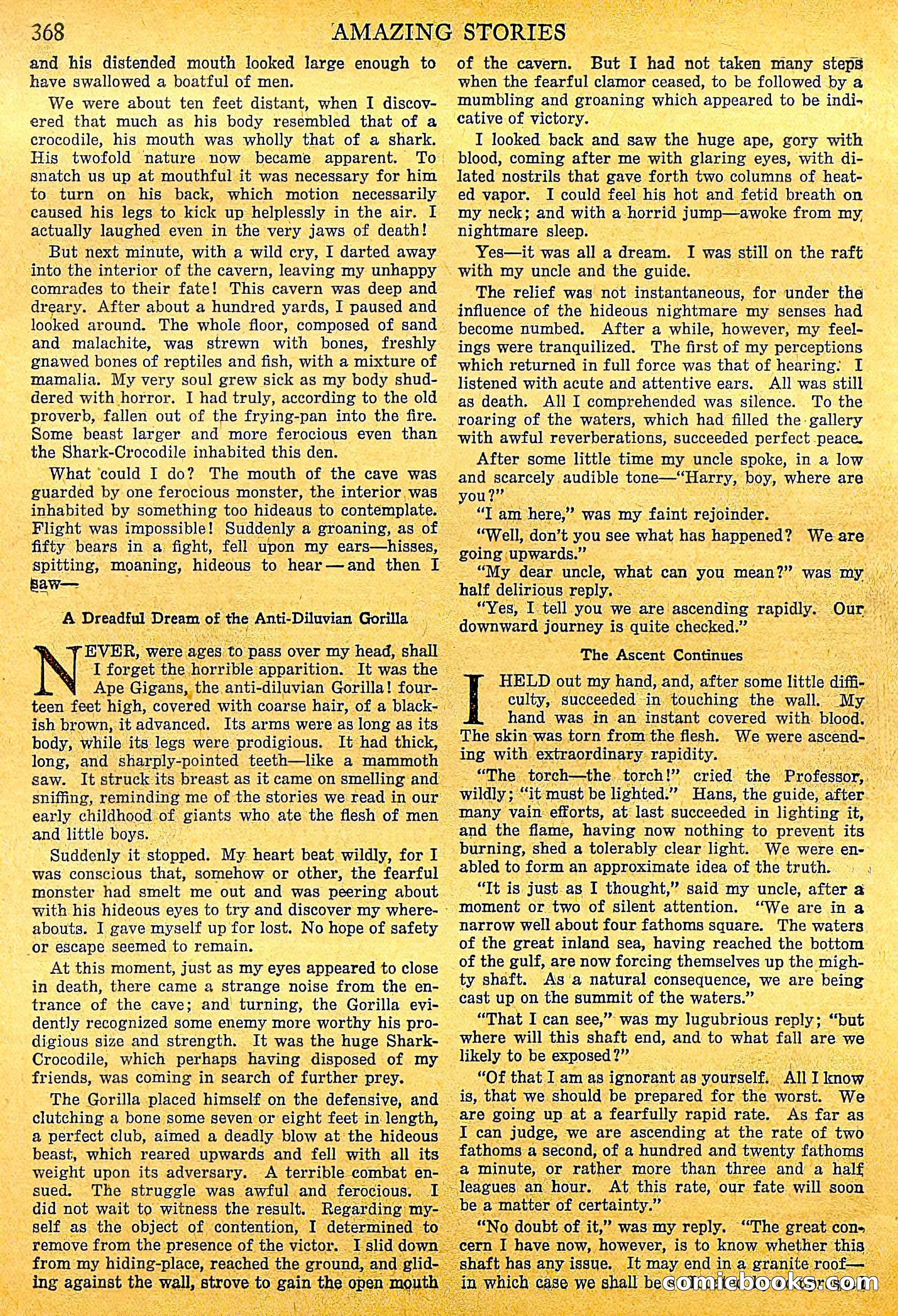 A Trip to the Center of the Earth by Jules Verne — page 70 of 78