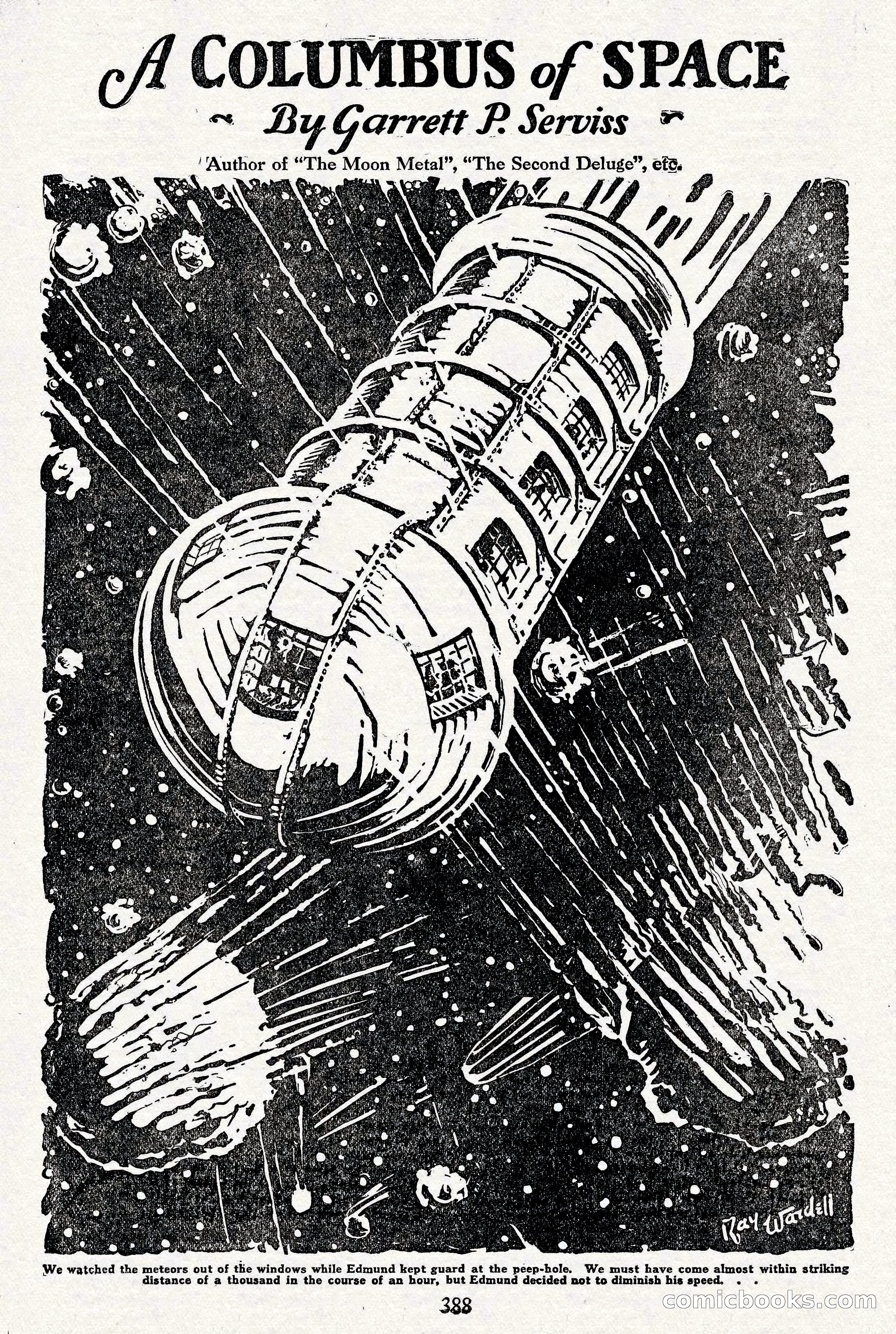 A Columbus of Space by Garrett P. Serviss