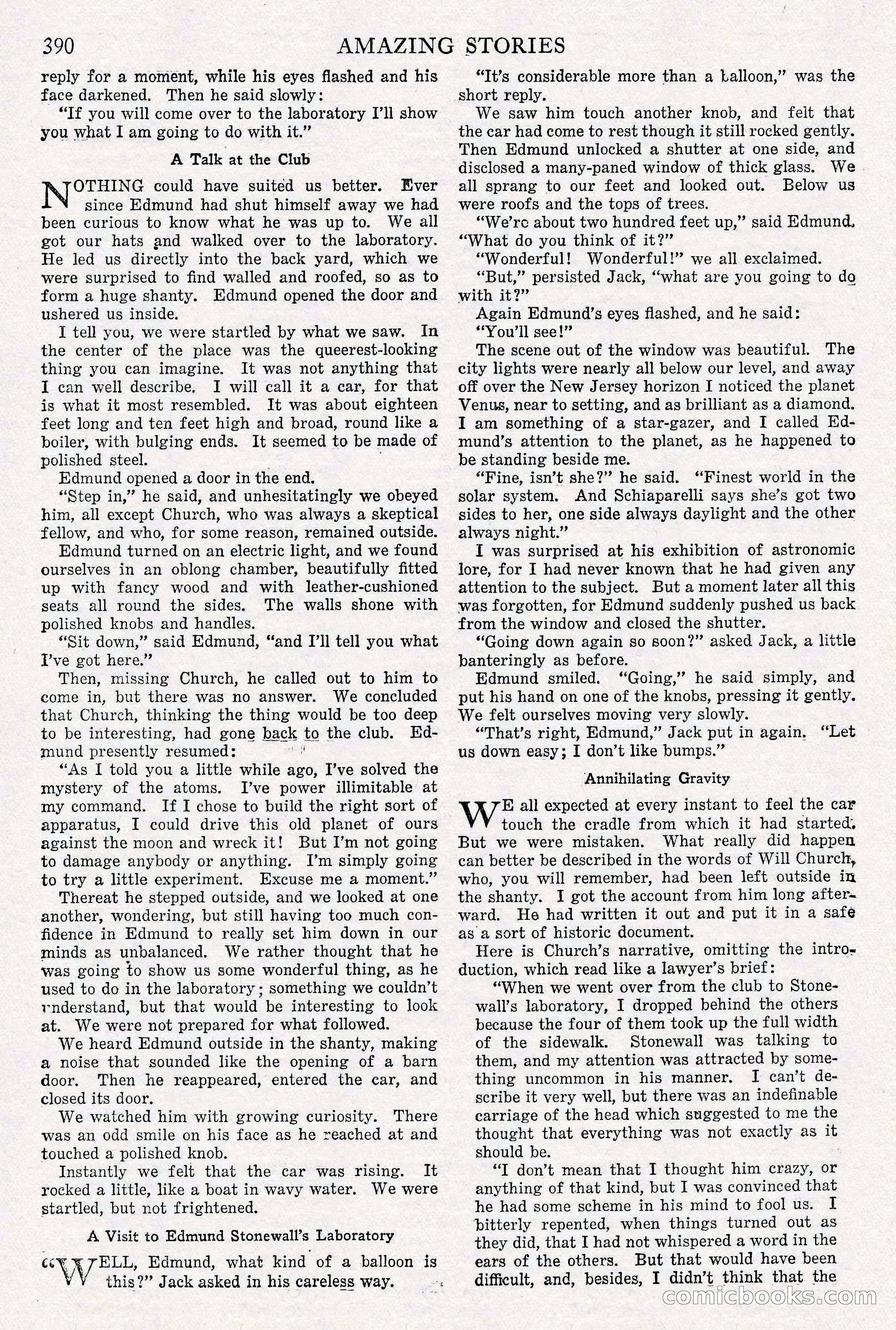 A Columbus of Space by Garrett P. Serviss — page 3 of 65