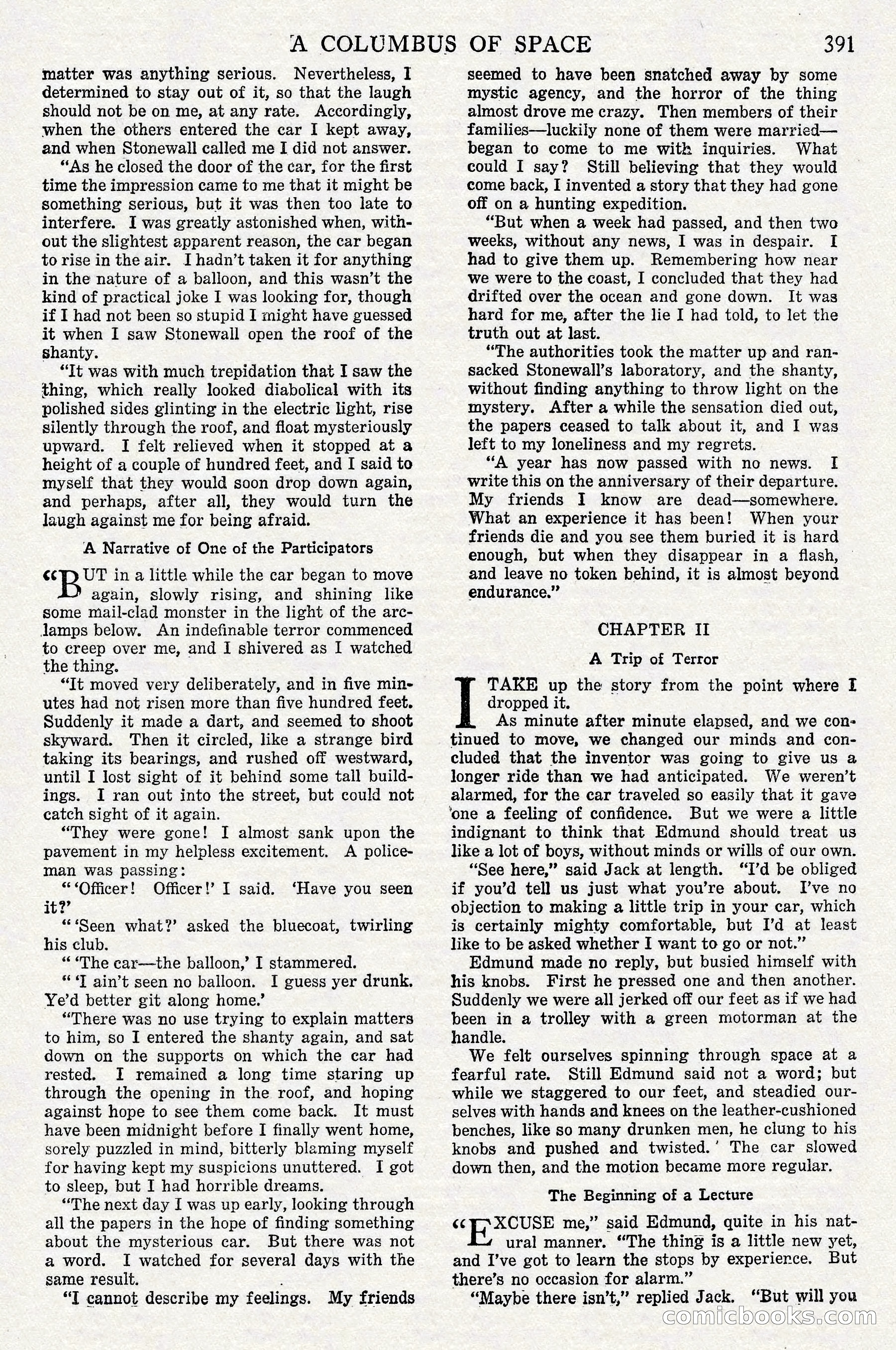 A Columbus of Space by Garrett P. Serviss — page 4 of 65