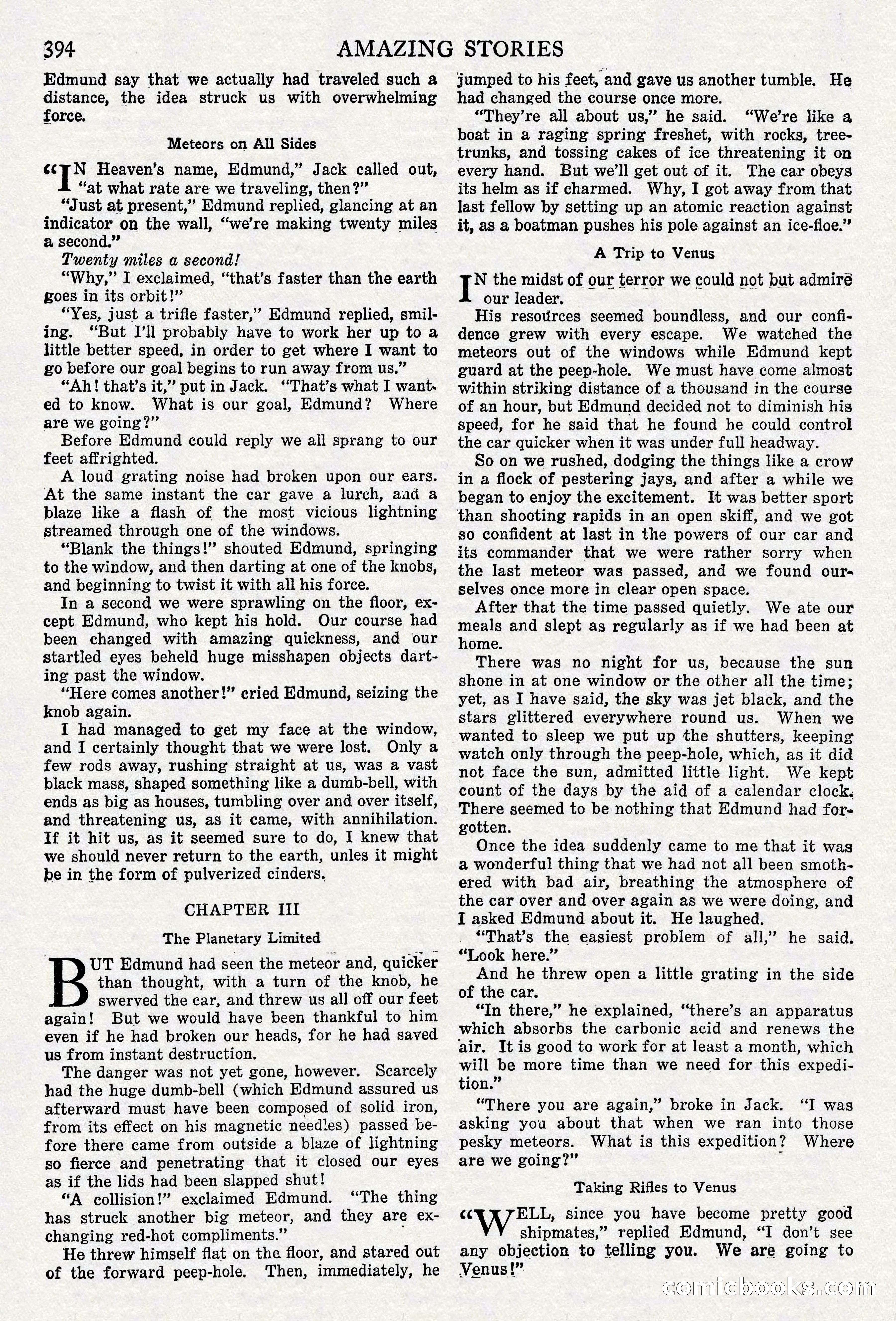 A Columbus of Space by Garrett P. Serviss — page 7 of 65