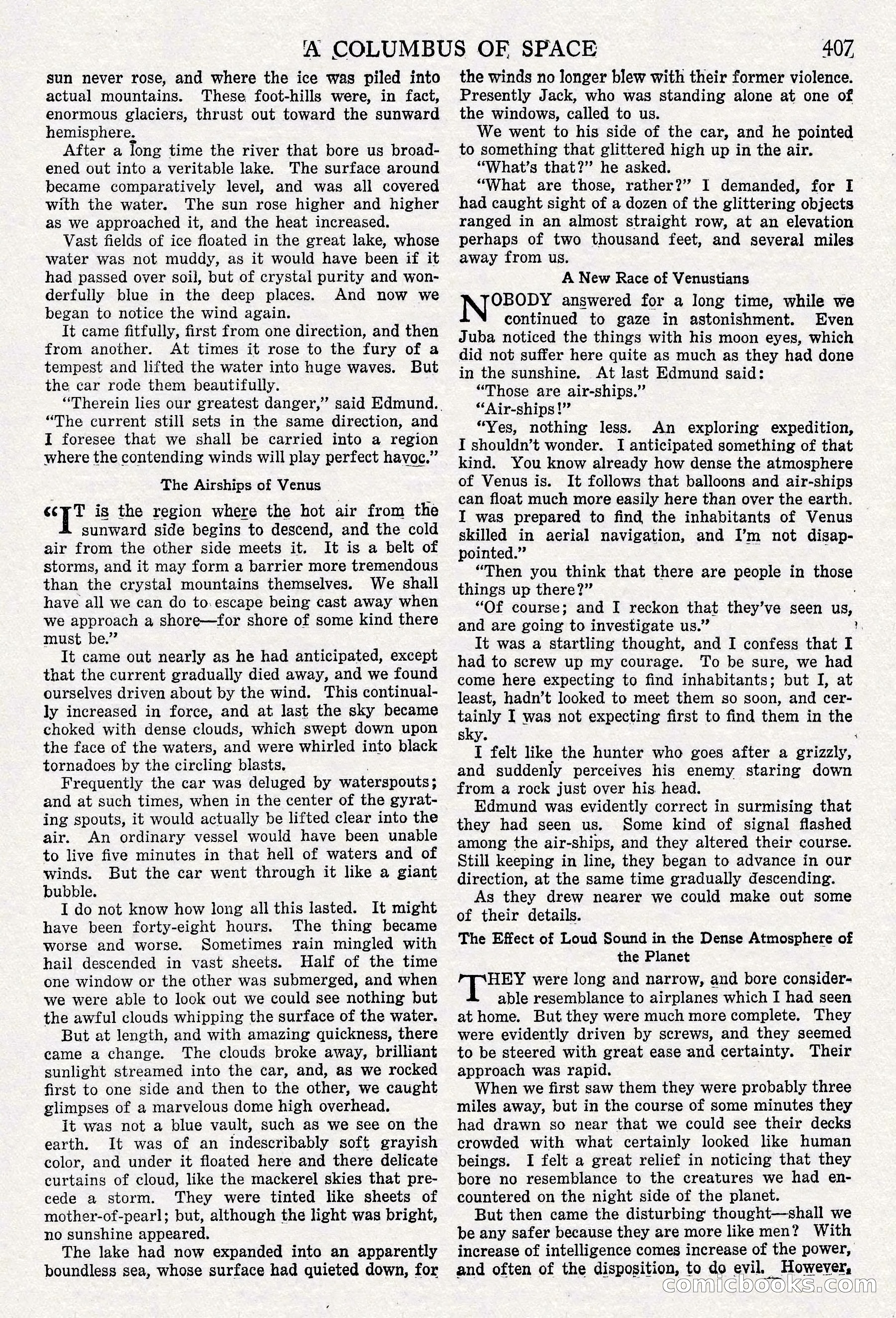 A Columbus of Space by Garrett P. Serviss — page 20 of 65