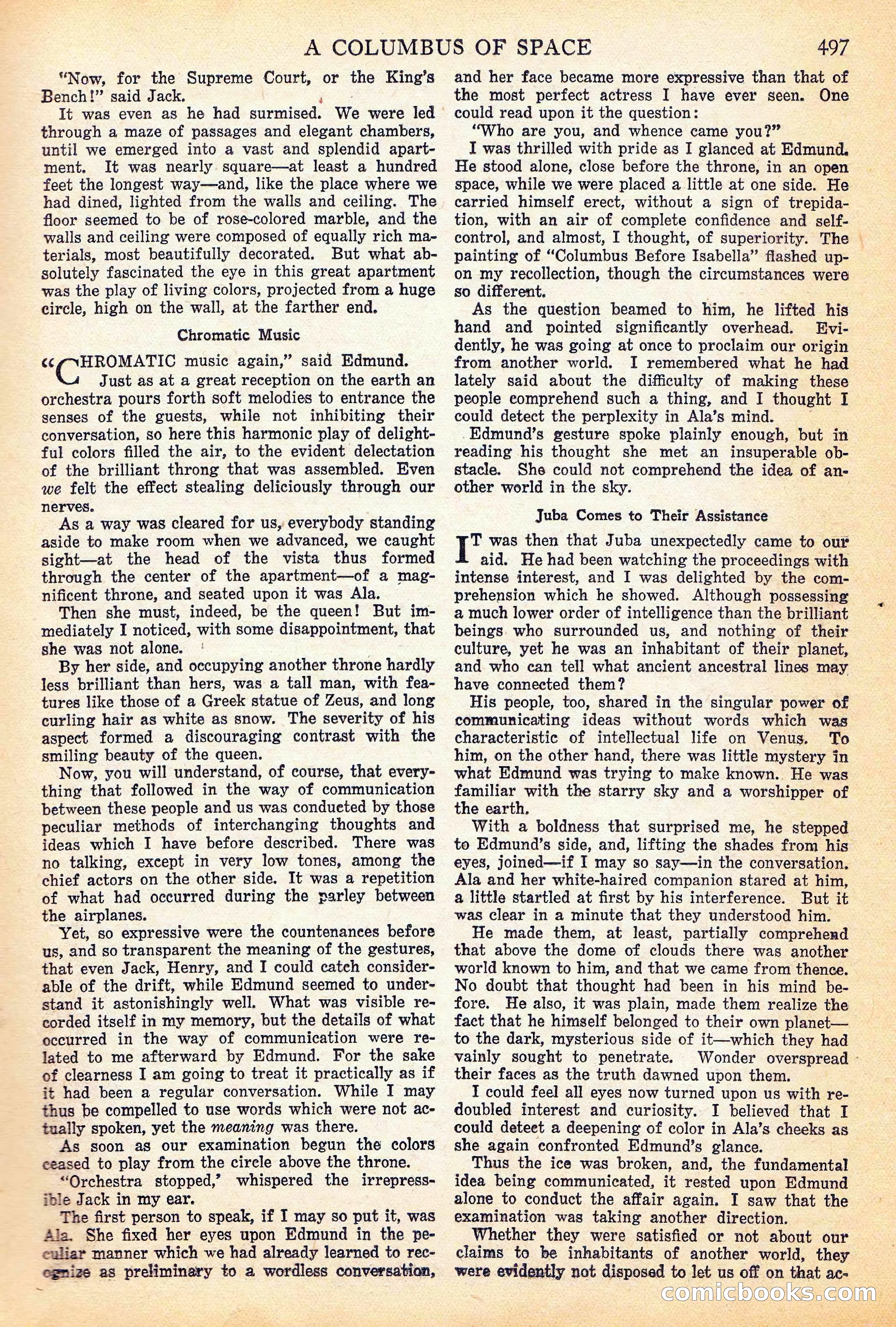 A Columbus of Space by Garrett P. Serviss — page 32 of 65