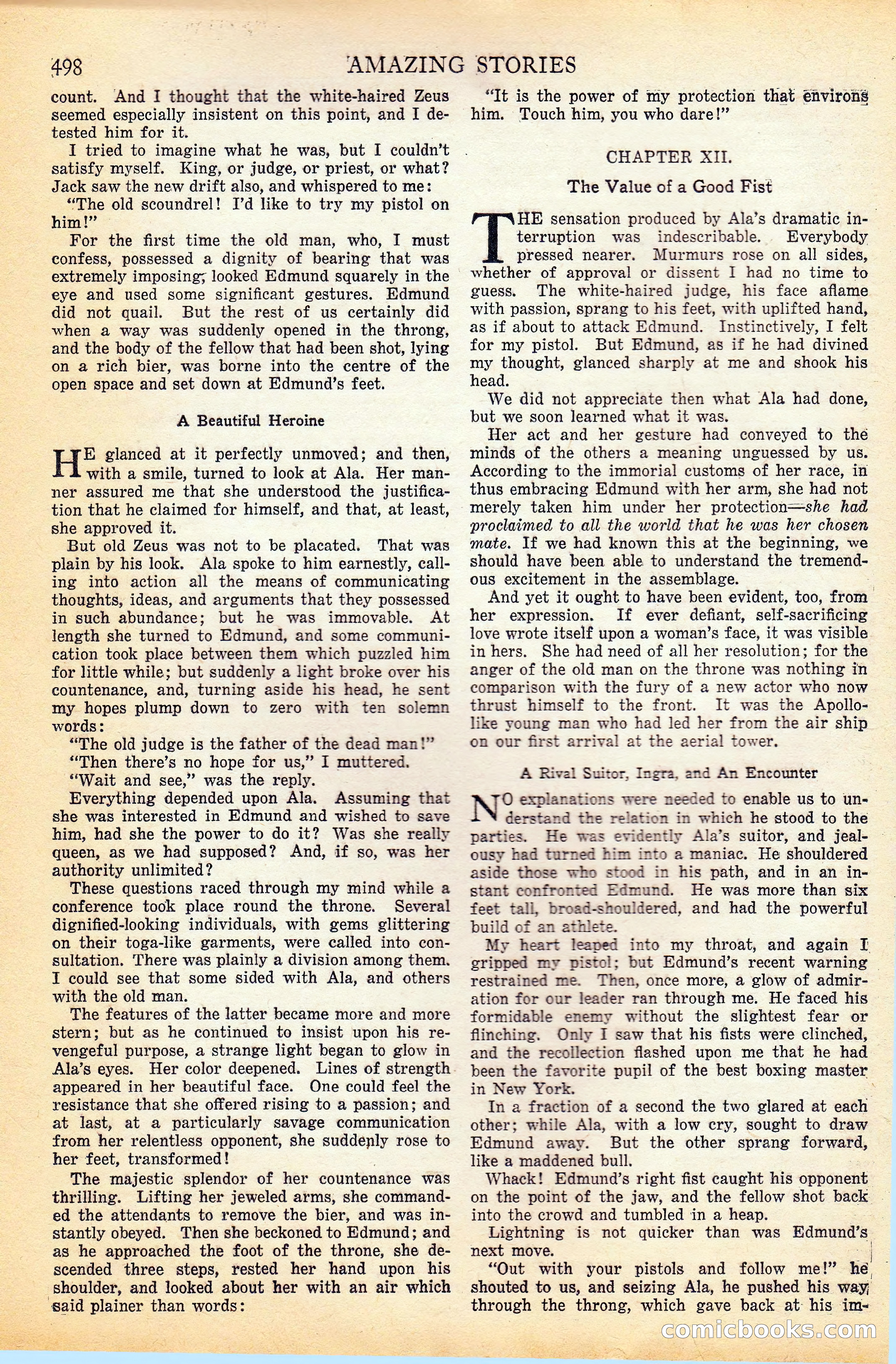 A Columbus of Space by Garrett P. Serviss — page 33 of 65