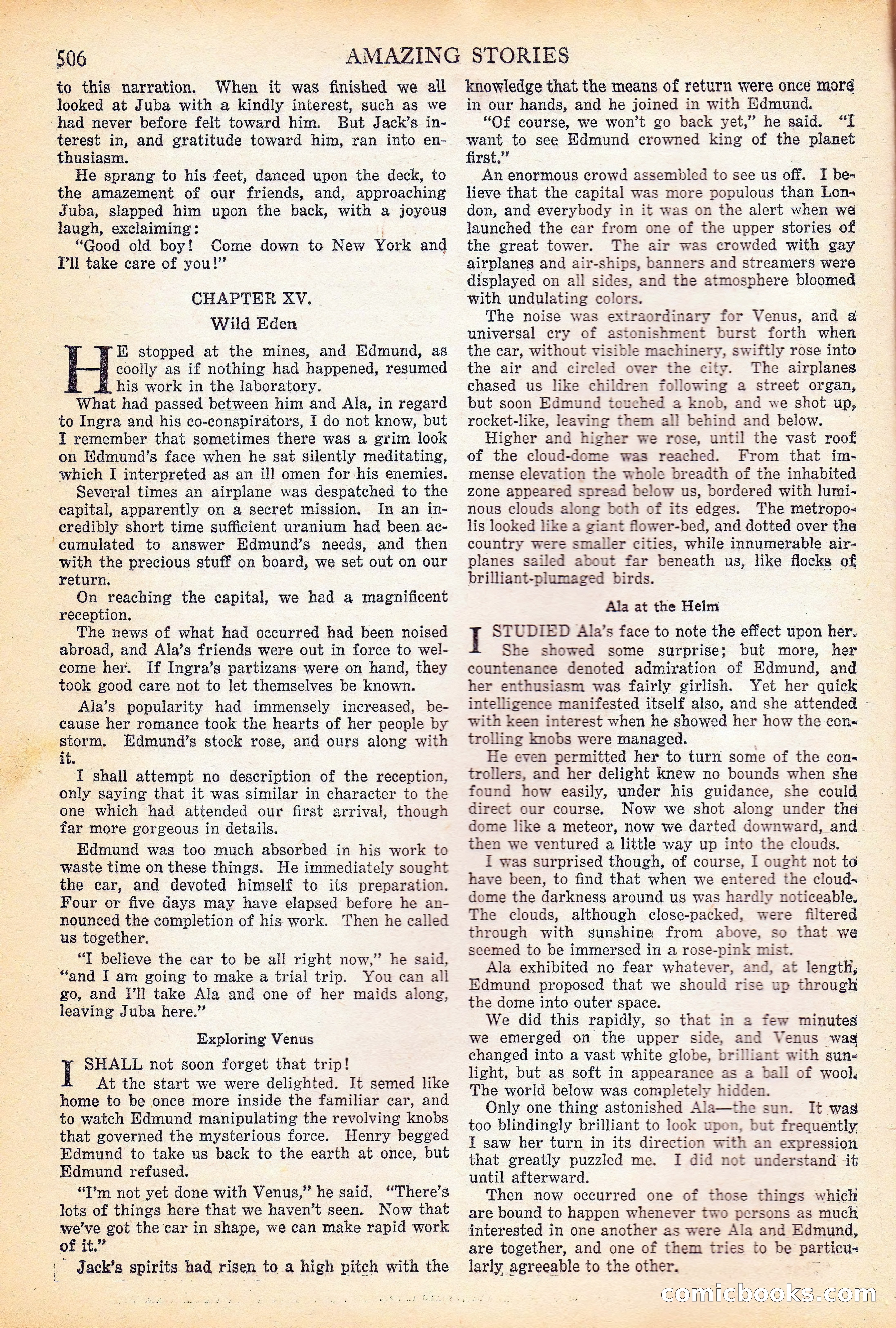 A Columbus of Space by Garrett P. Serviss — page 41 of 65