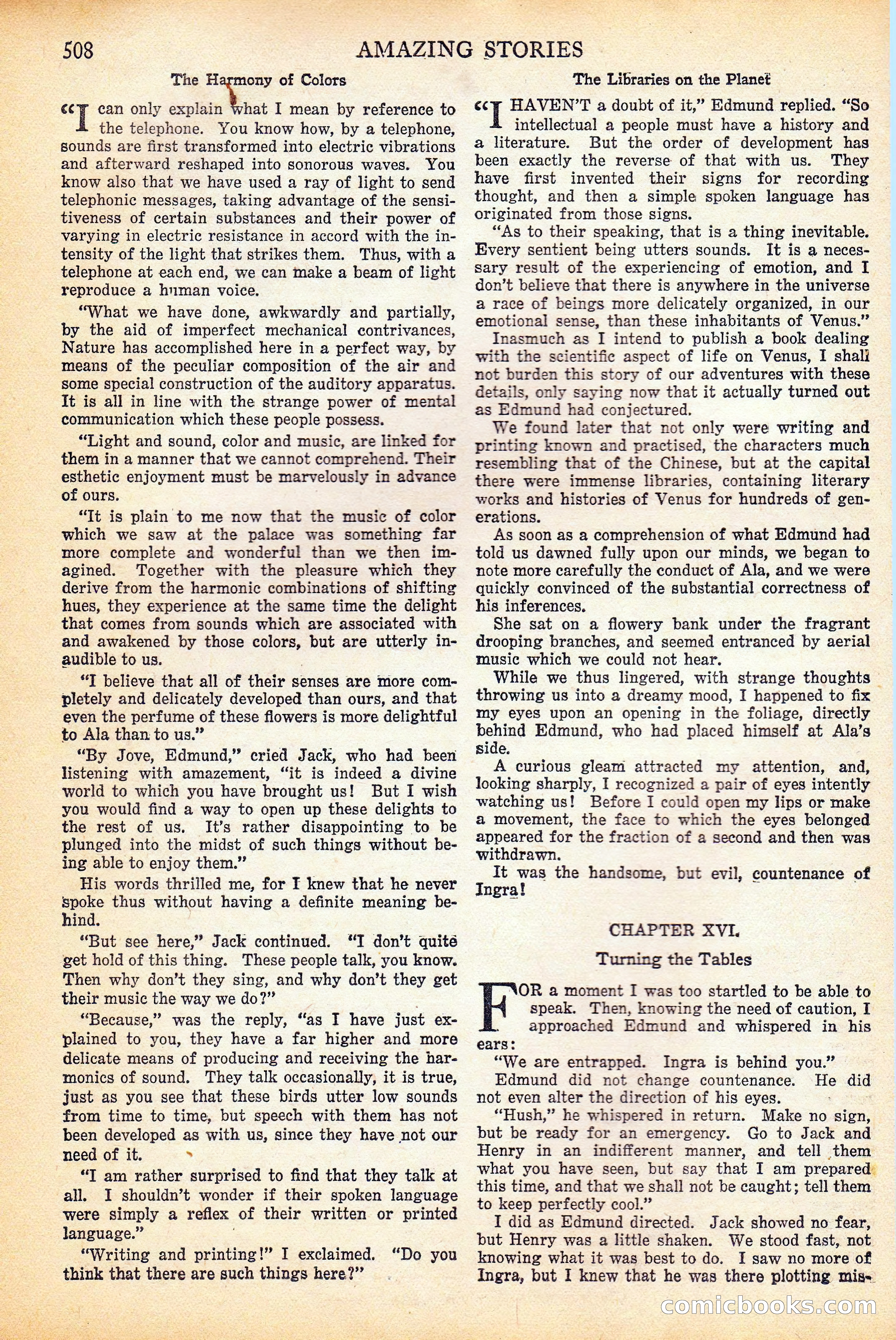 A Columbus of Space by Garrett P. Serviss — page 43 of 65