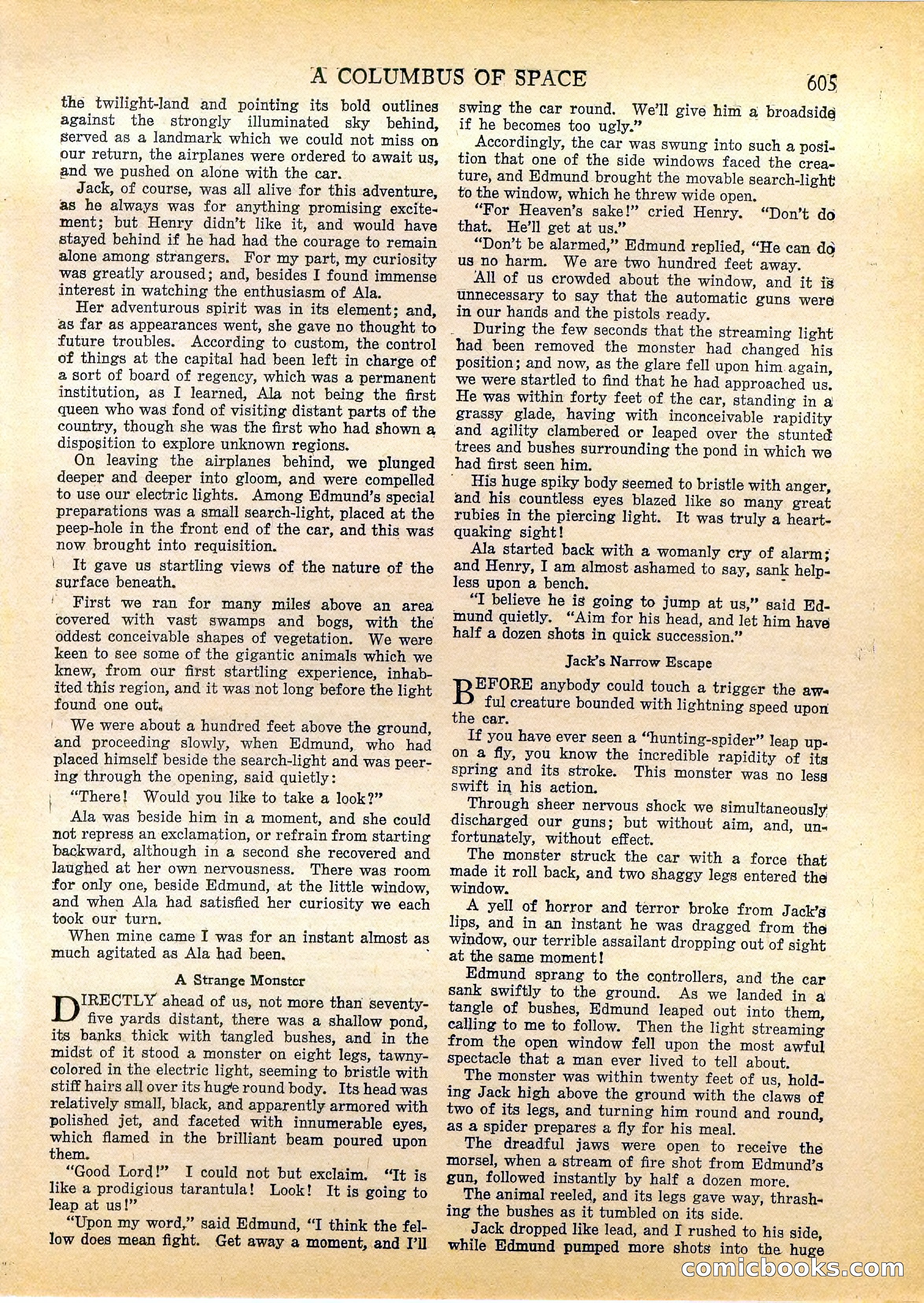 A Columbus of Space by Garrett P. Serviss — page 54 of 65