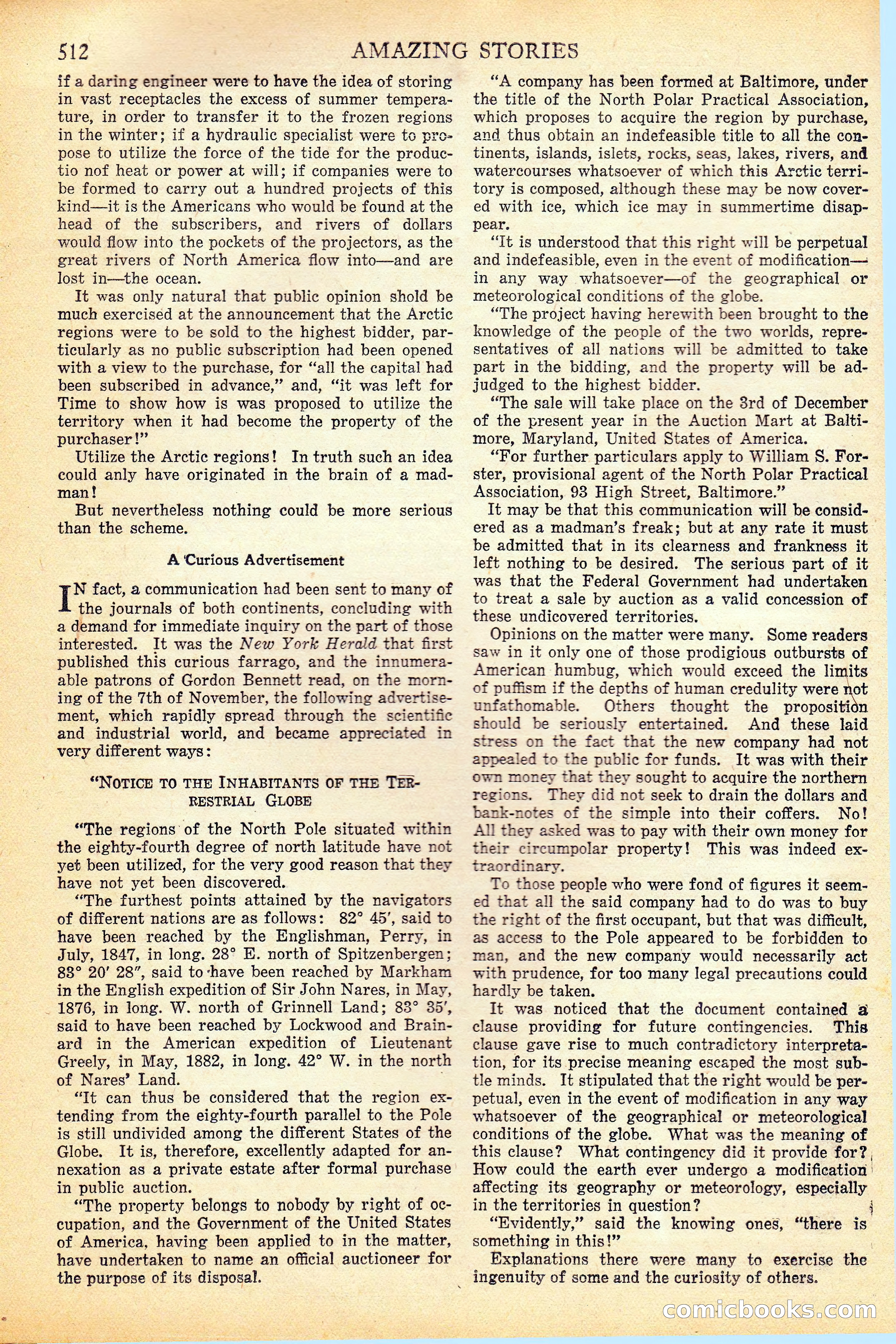The Purchase of the North Pole by Jules Verne — page 3 of 38