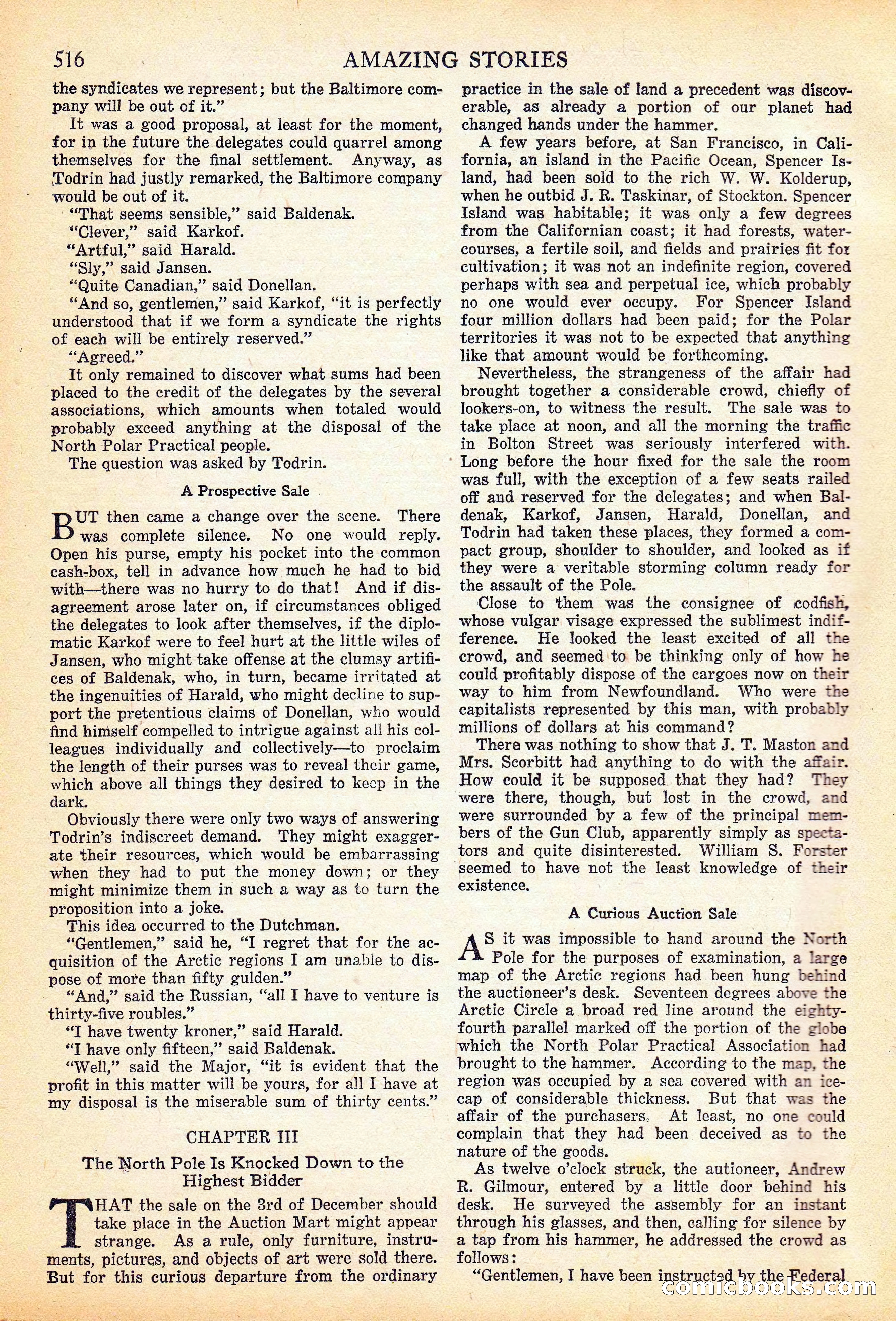 The Purchase of the North Pole by Jules Verne — page 7 of 38