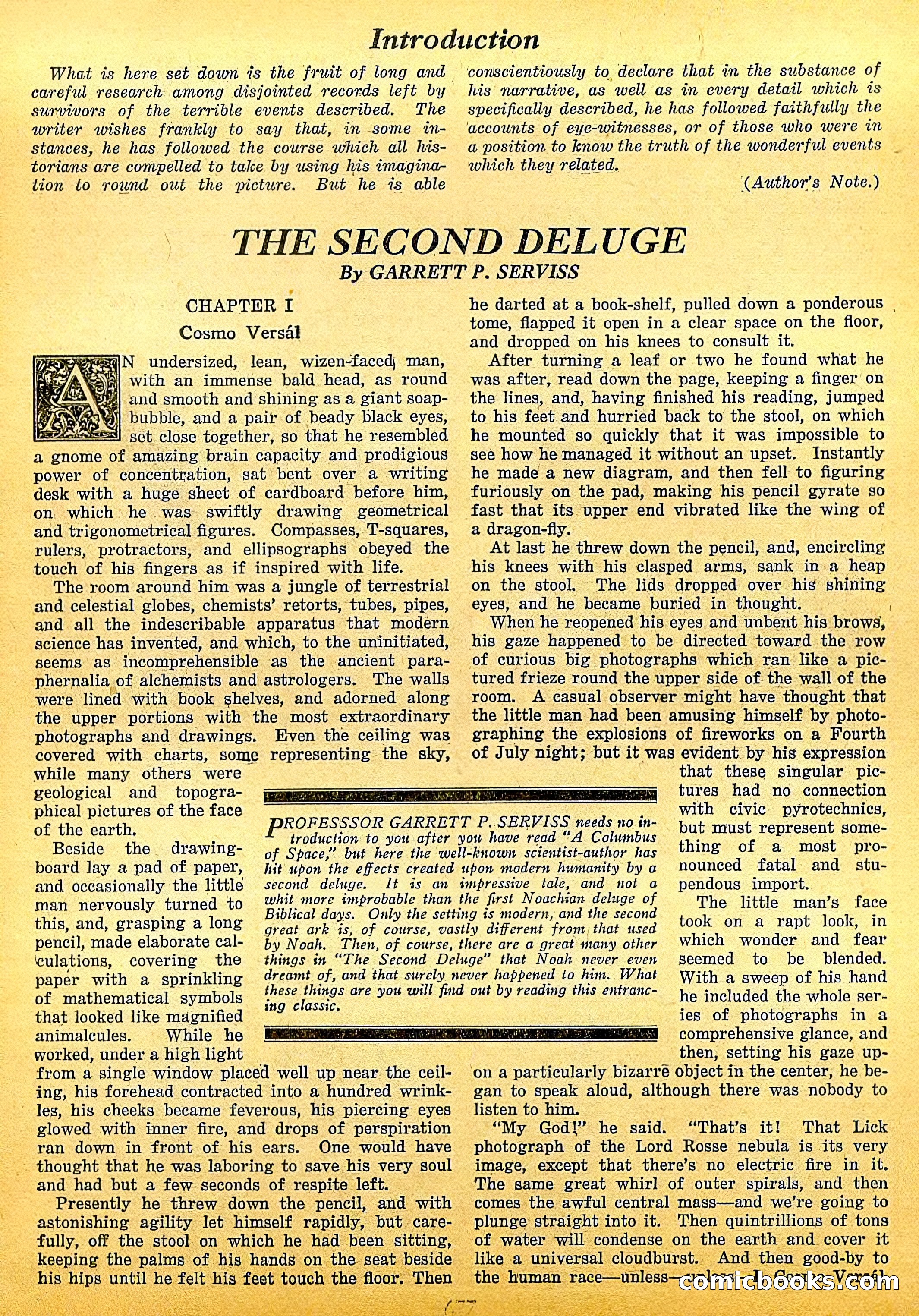 The Second Deluge by Garrett P. Serviss — page 2 of 89