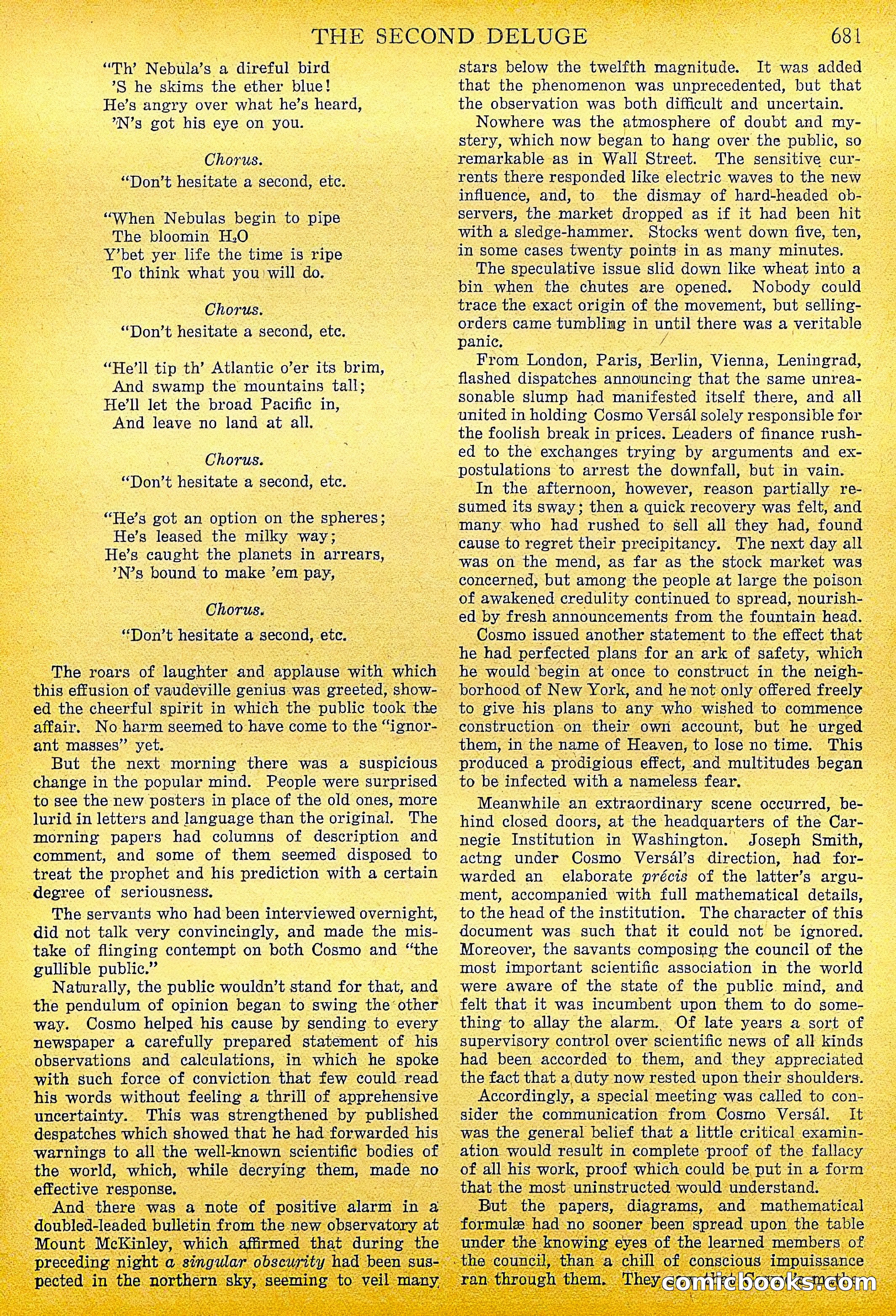 The Second Deluge by Garrett P. Serviss — page 6 of 89