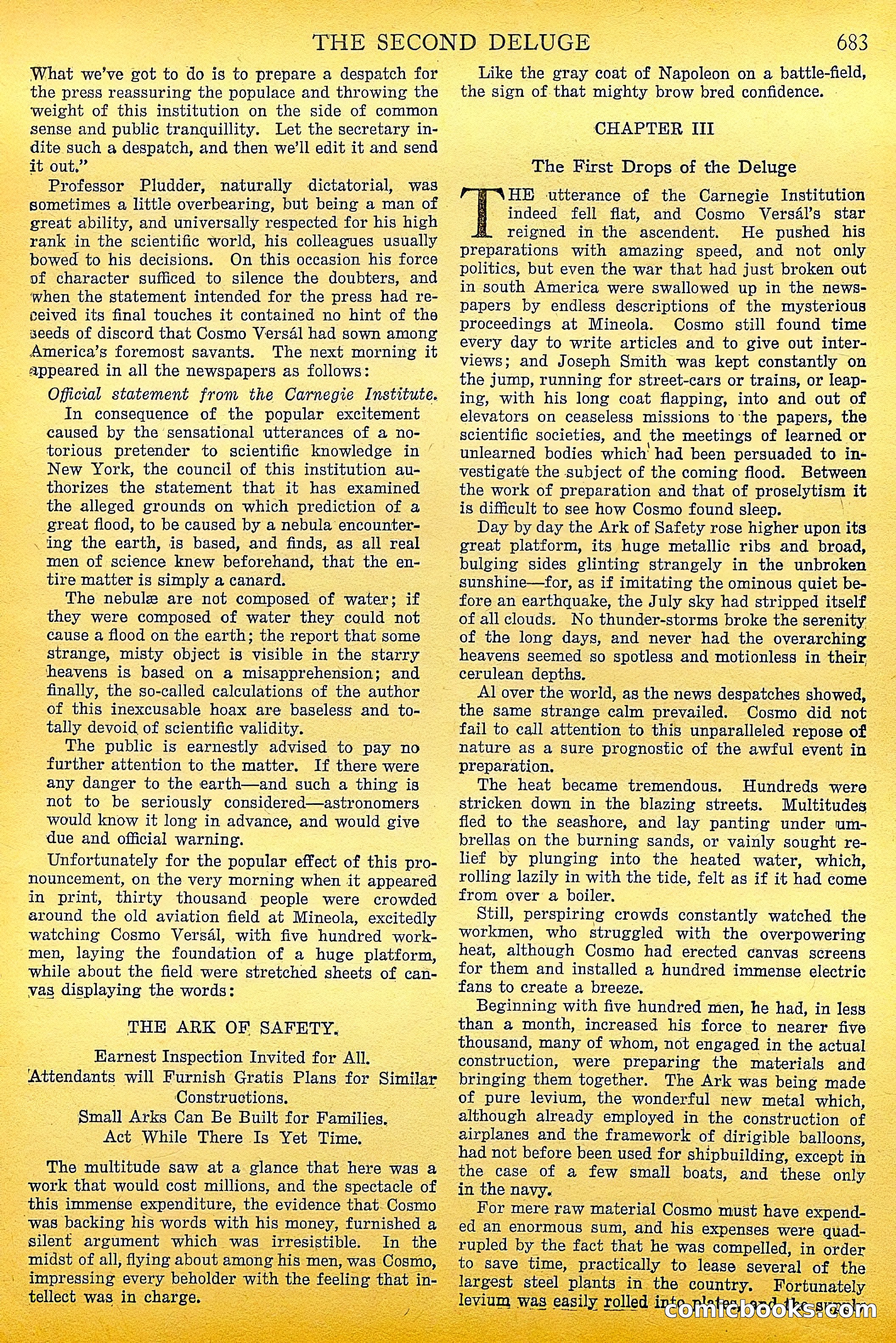 The Second Deluge by Garrett P. Serviss — page 8 of 89