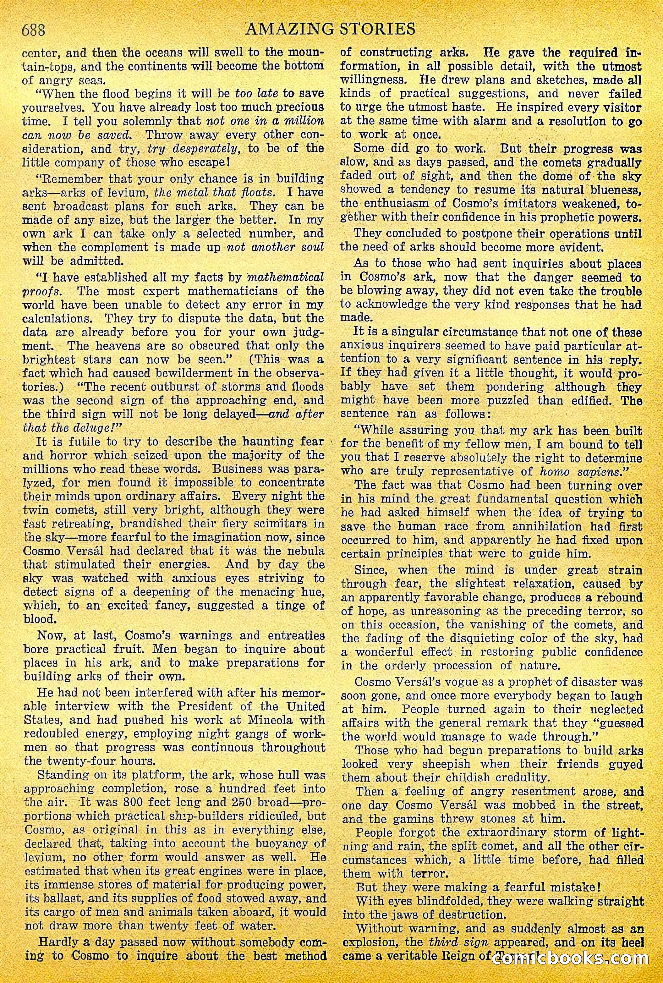 The Second Deluge by Garrett P. Serviss — page 13 of 89
