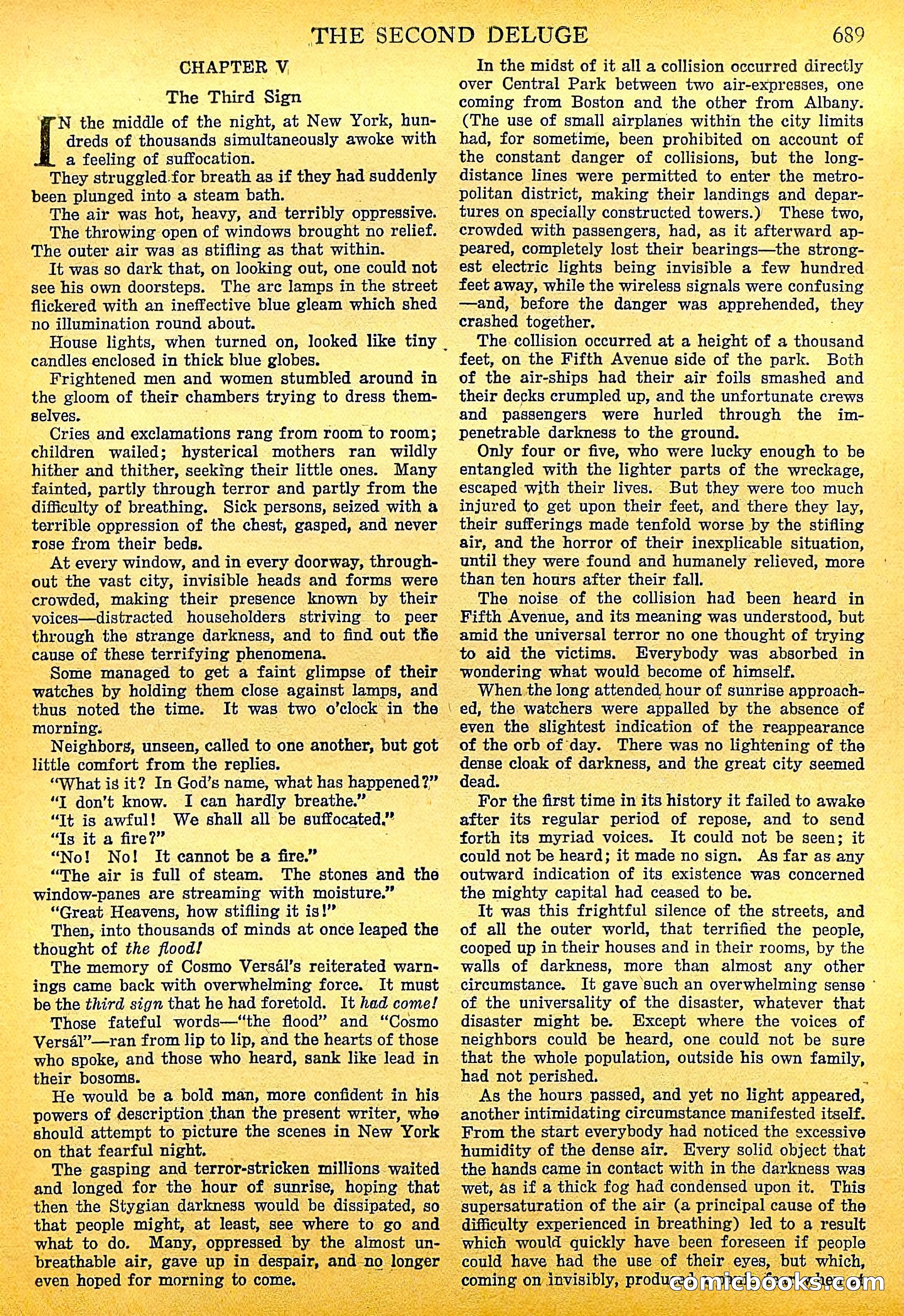 The Second Deluge by Garrett P. Serviss — page 14 of 89