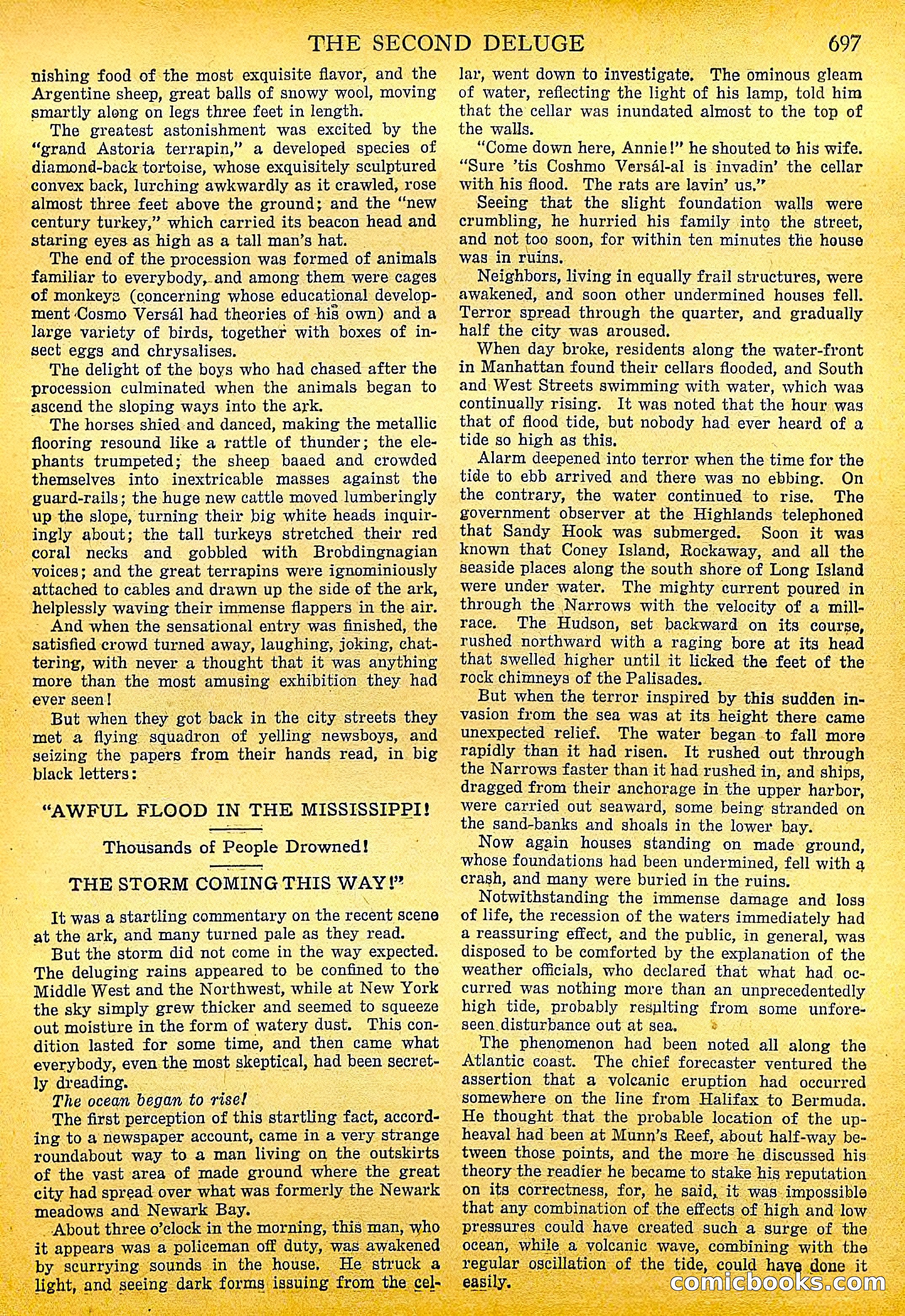 The Second Deluge by Garrett P. Serviss — page 22 of 89