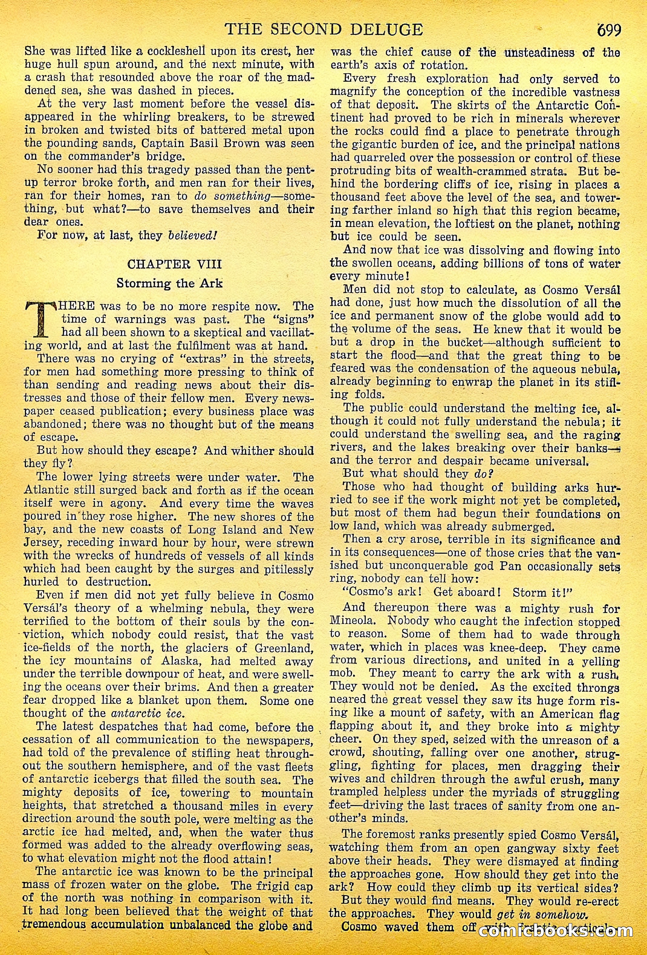 The Second Deluge by Garrett P. Serviss — page 24 of 89