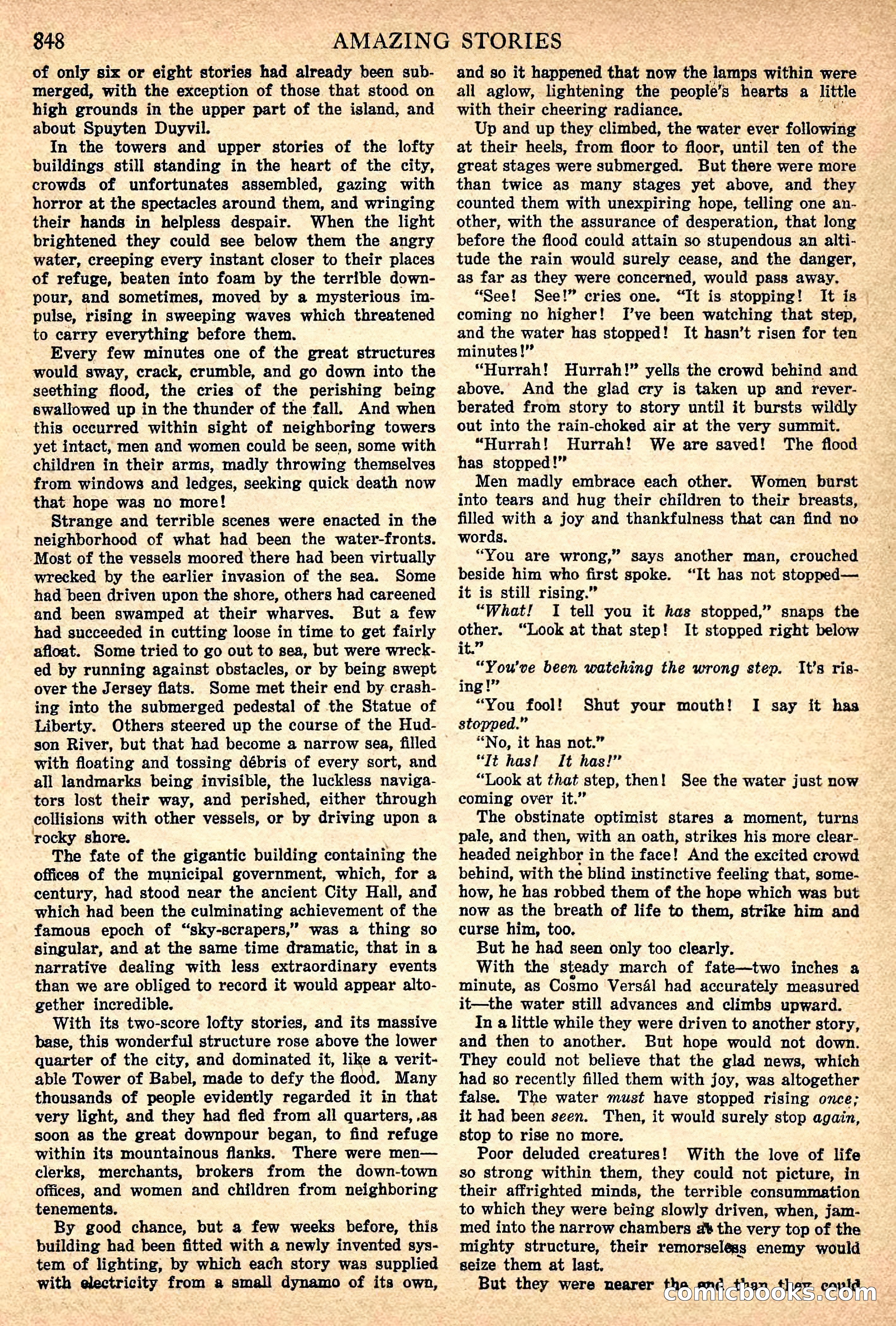 The Second Deluge by Garrett P. Serviss — page 33 of 89