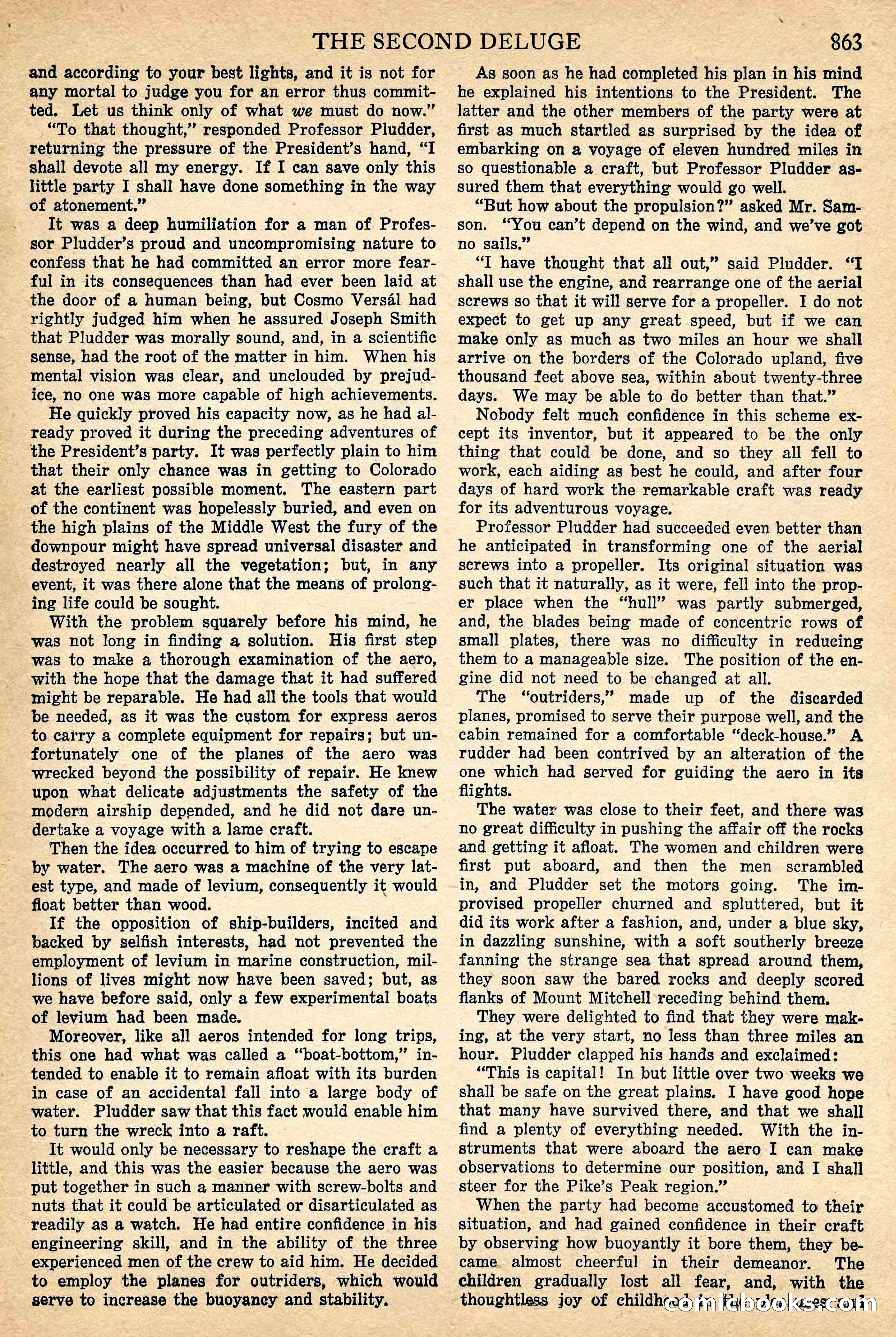 The Second Deluge by Garrett P. Serviss — page 48 of 89