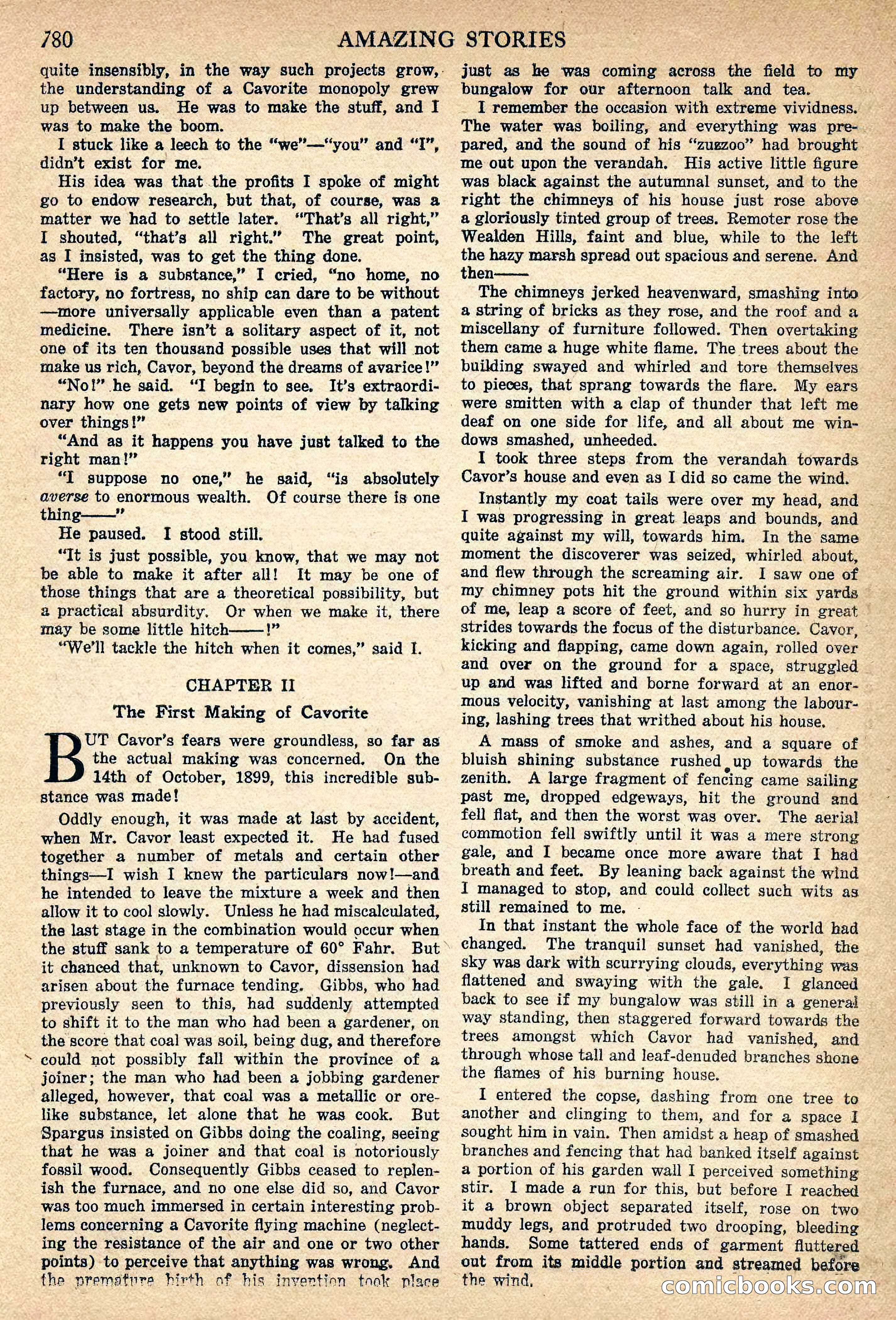 The First Men in the Moon by H.G. Wells — page 7 of 69