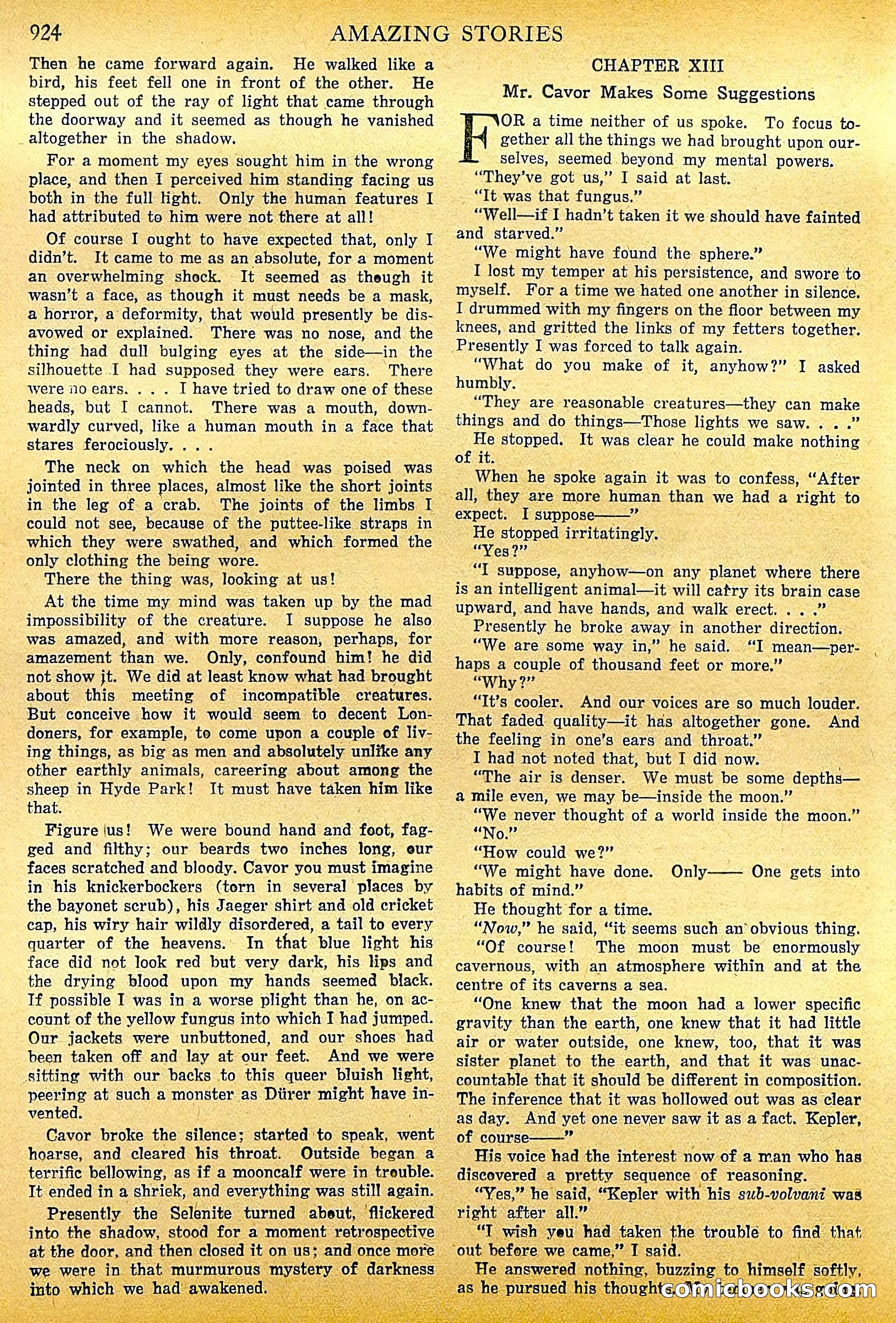 The First Men in the Moon by H.G. Wells — page 29 of 69