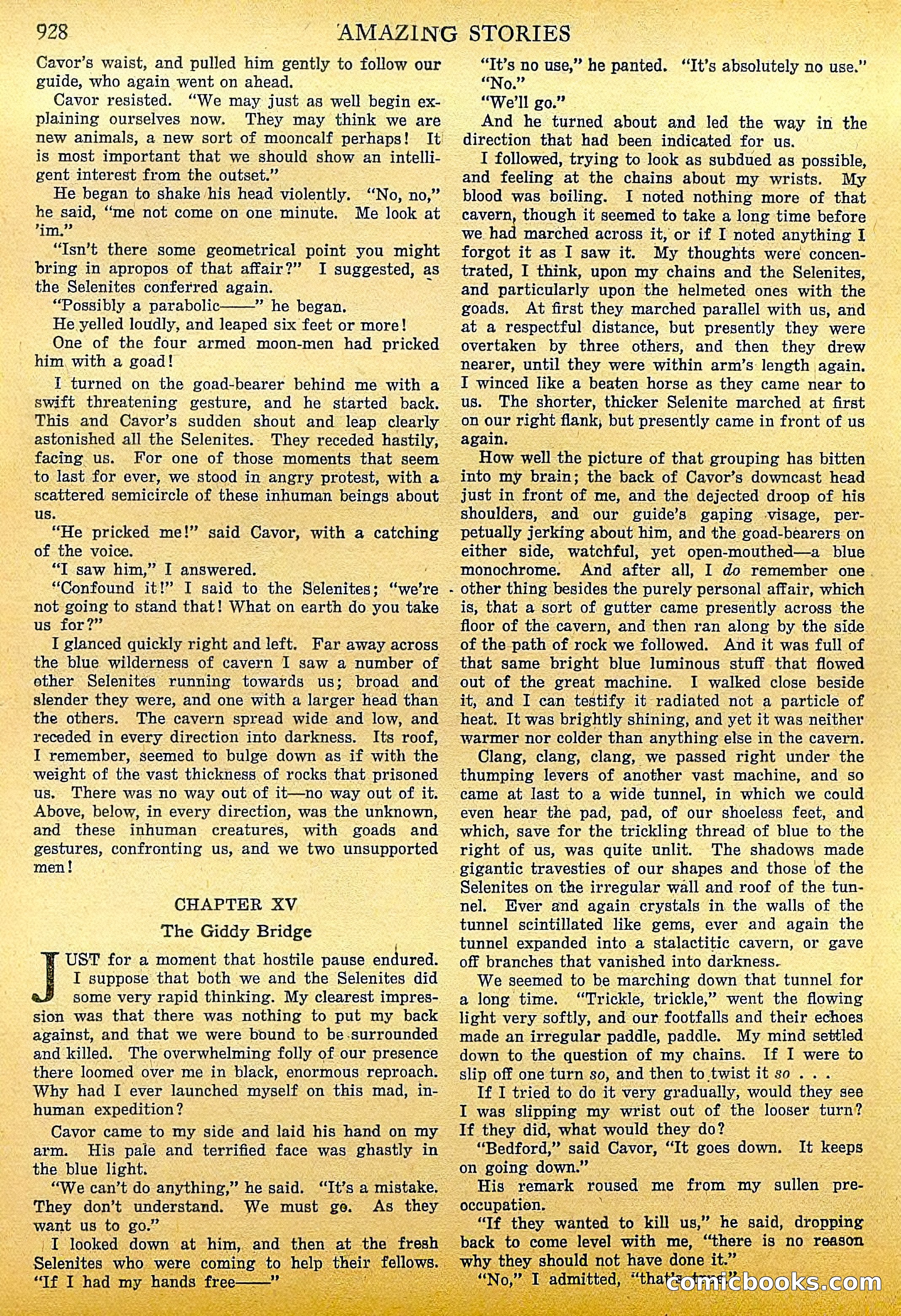 The First Men in the Moon by H.G. Wells — page 33 of 69