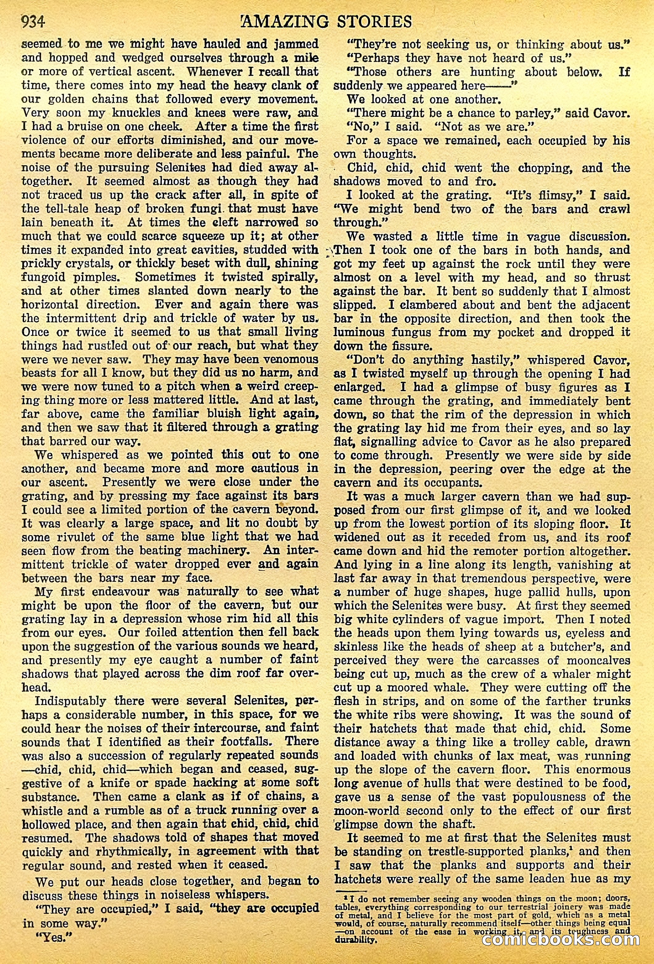 The First Men in the Moon by H.G. Wells — page 39 of 69