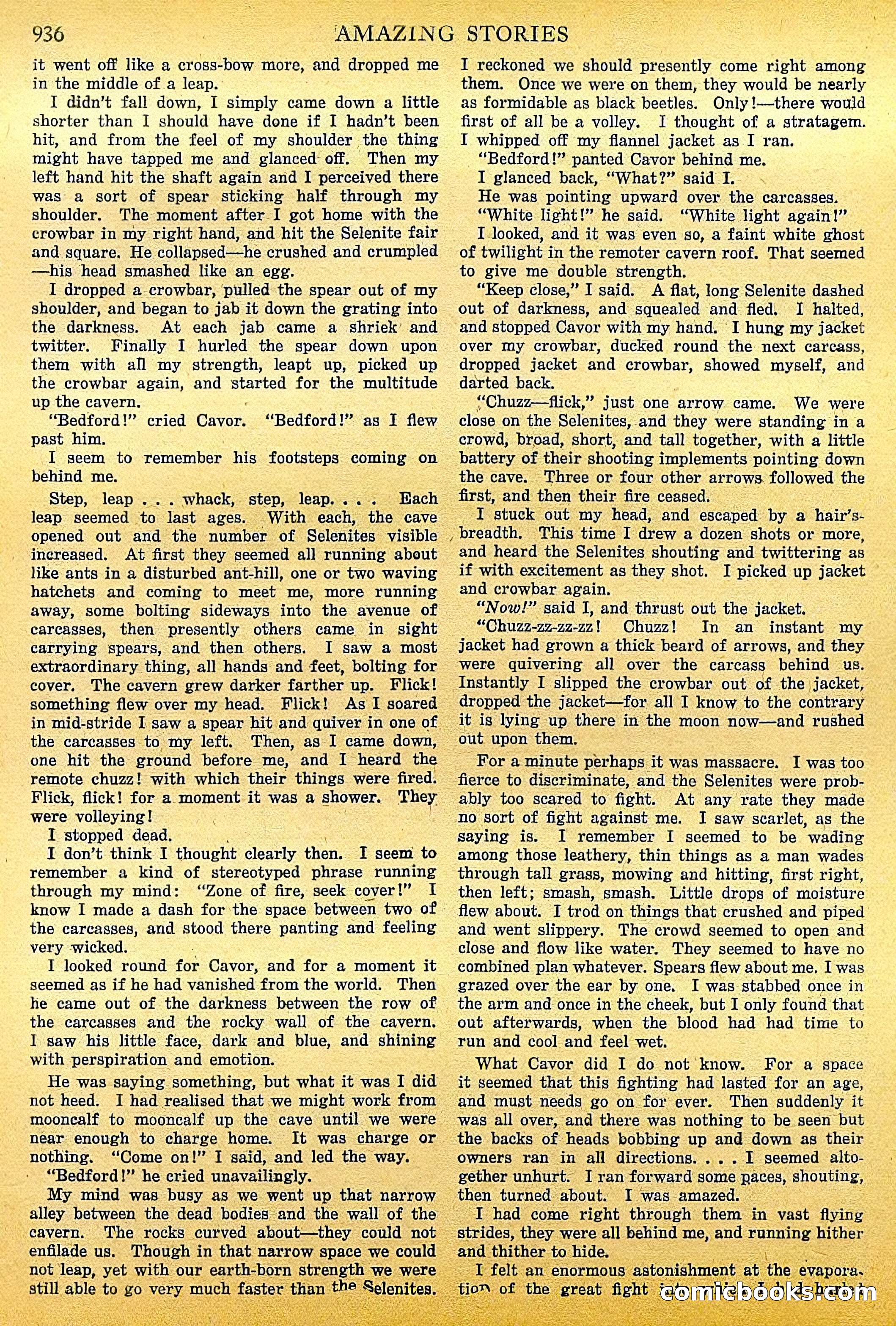 The First Men in the Moon by H.G. Wells — page 41 of 69