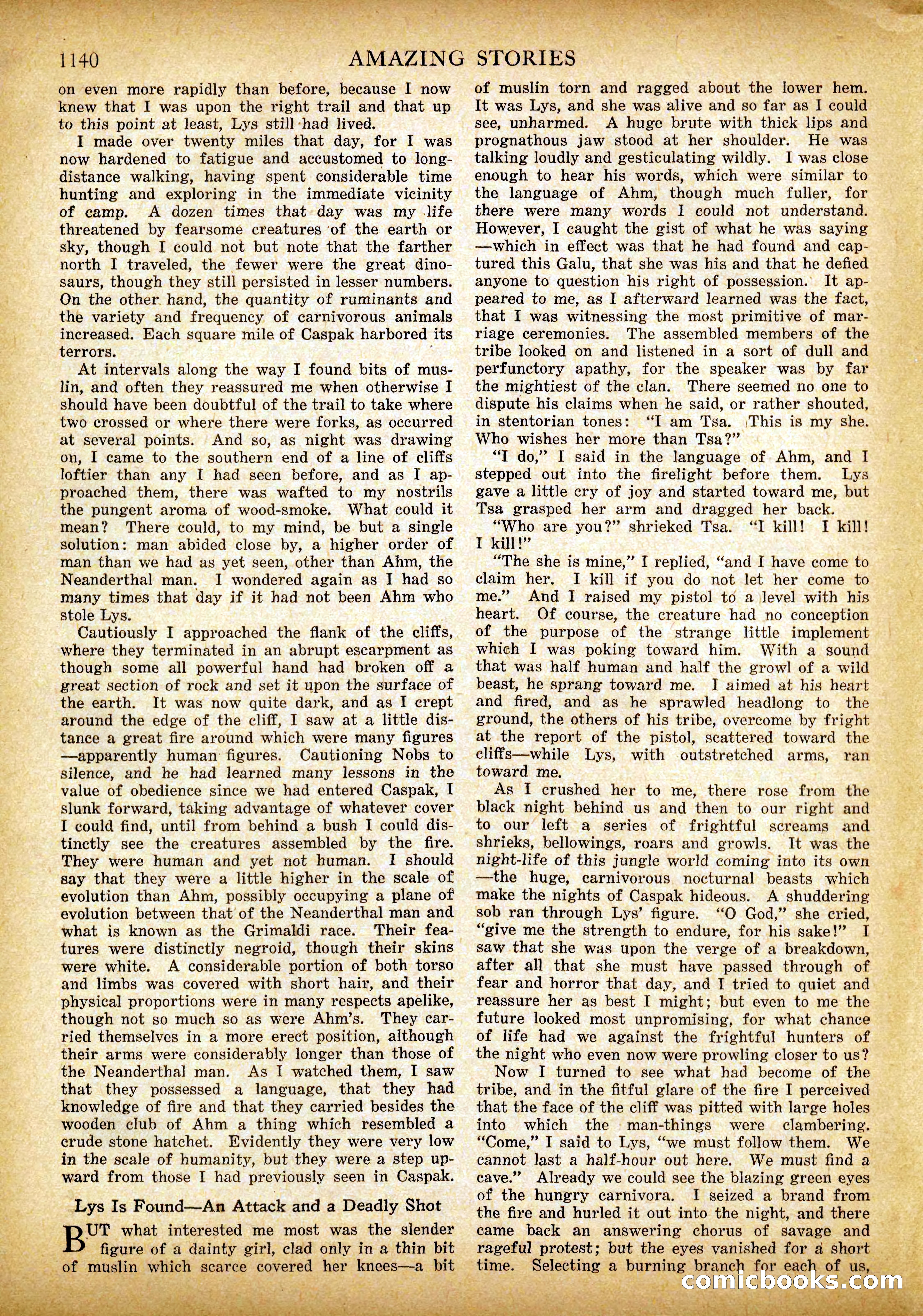 The Land That Time Forgot by Edgar Rice Burroughs — page 29 of 104