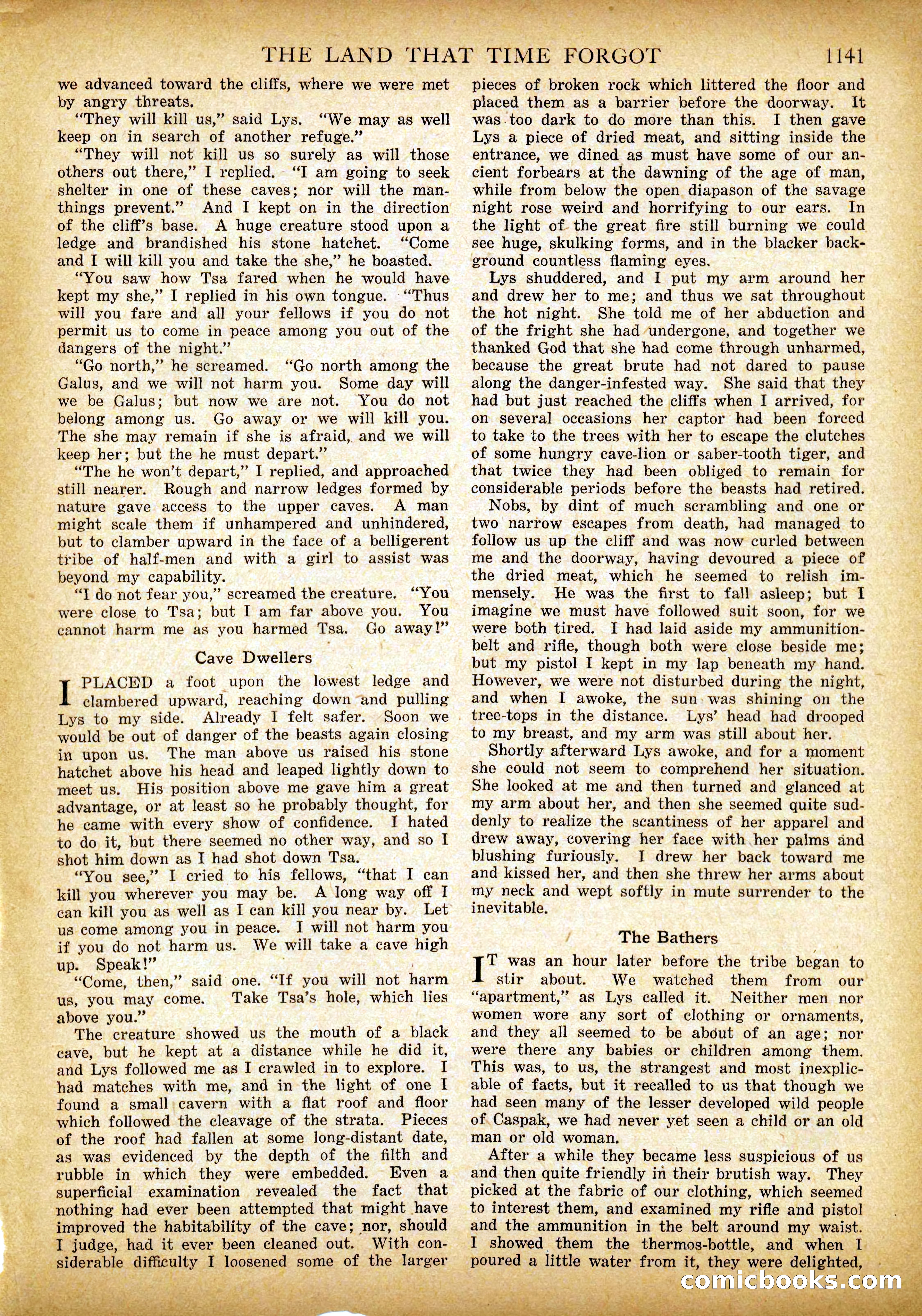 The Land That Time Forgot by Edgar Rice Burroughs — page 30 of 104
