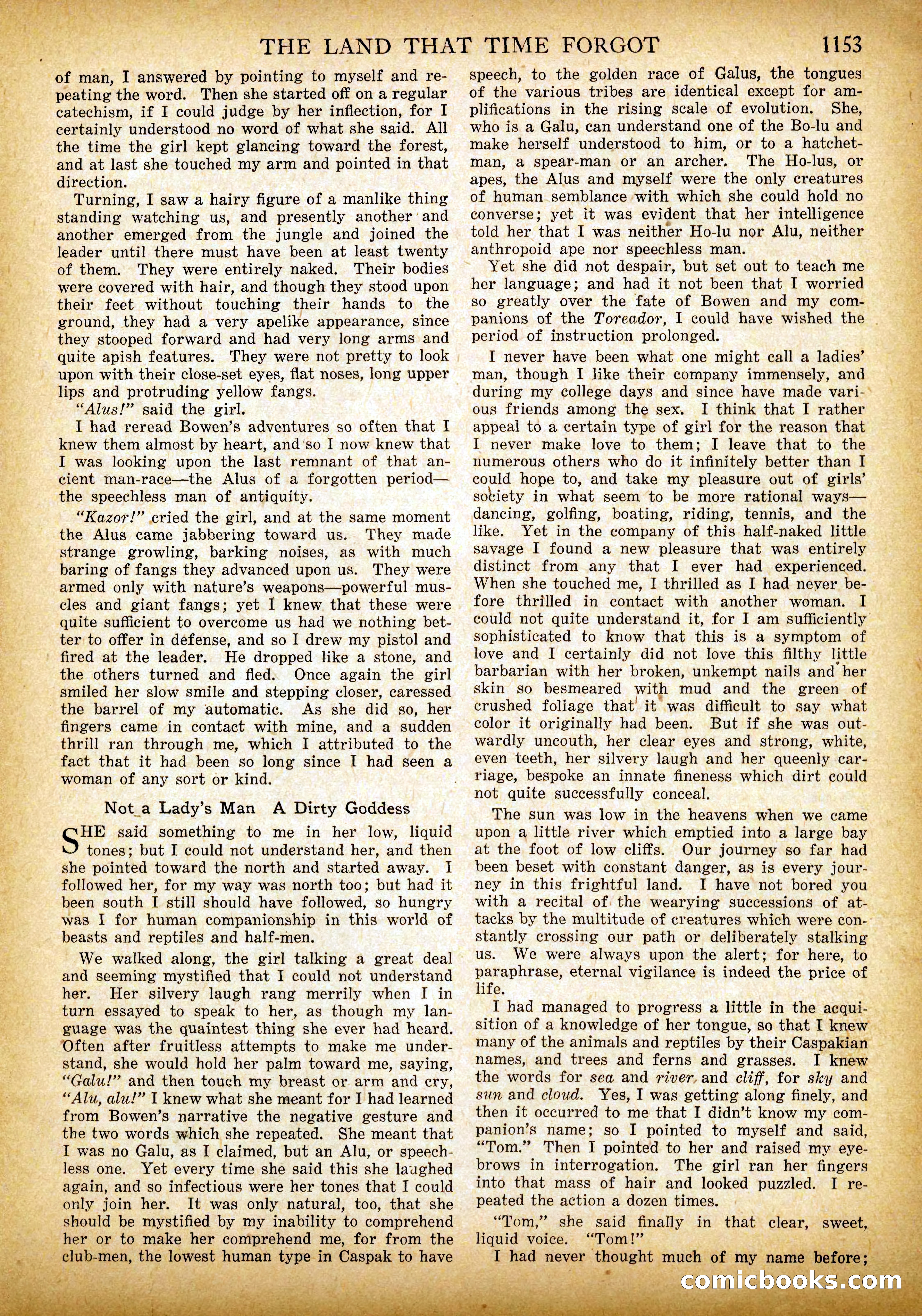 The Land That Time Forgot by Edgar Rice Burroughs — page 42 of 104