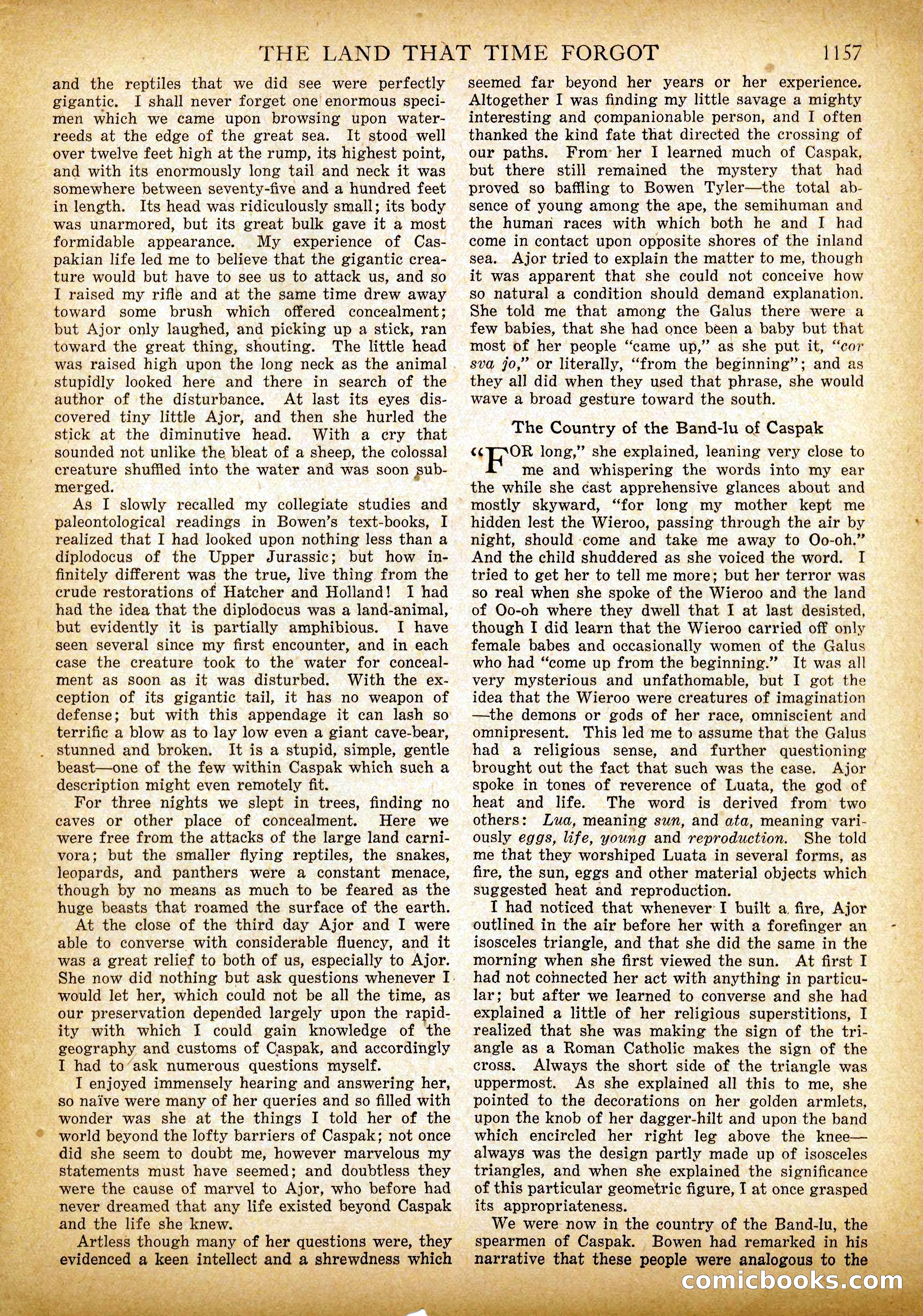 The Land That Time Forgot by Edgar Rice Burroughs — page 46 of 104