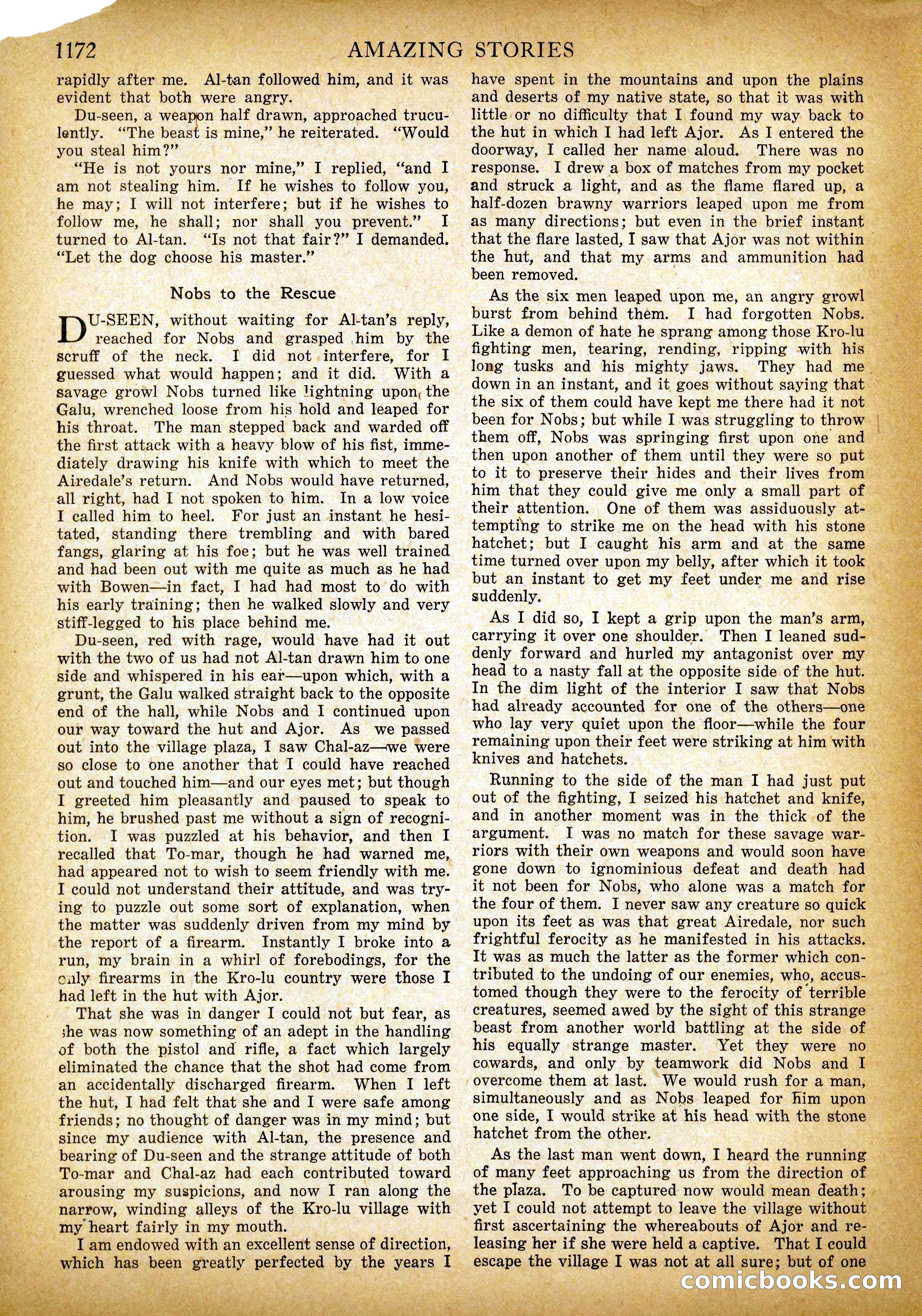 The Land That Time Forgot by Edgar Rice Burroughs — page 61 of 104