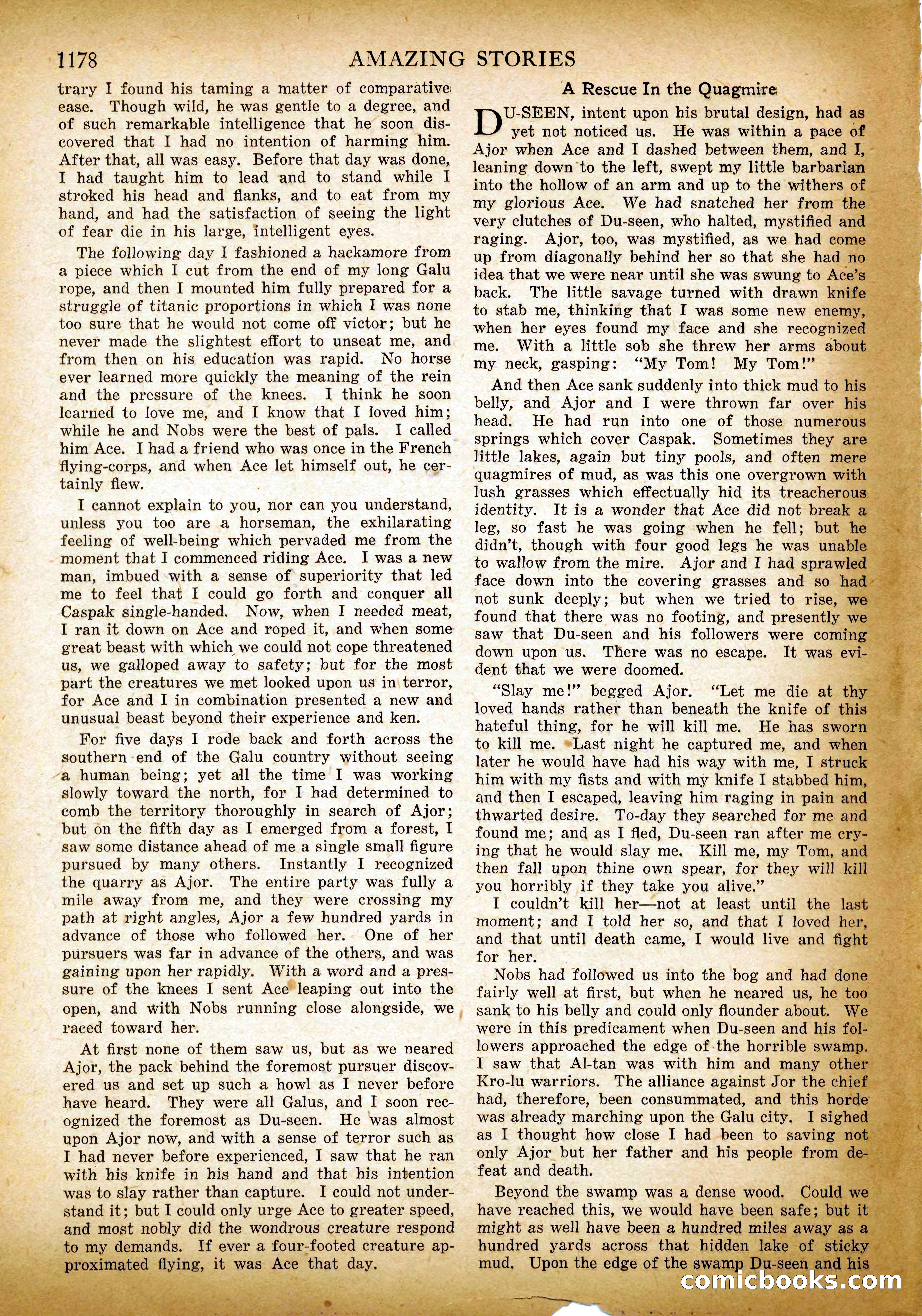 The Land That Time Forgot by Edgar Rice Burroughs — page 67 of 104