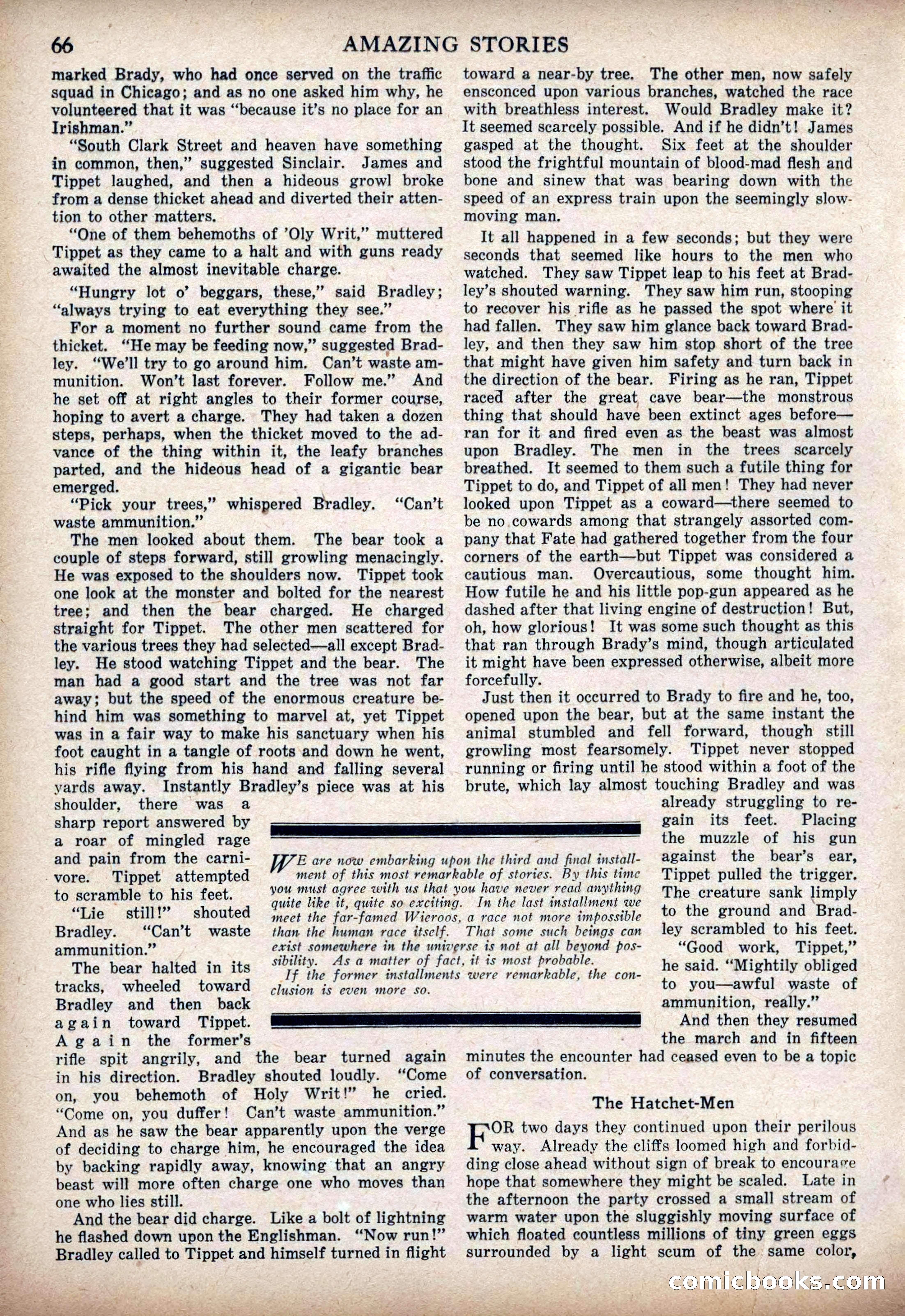 The Land That Time Forgot by Edgar Rice Burroughs — page 72 of 104