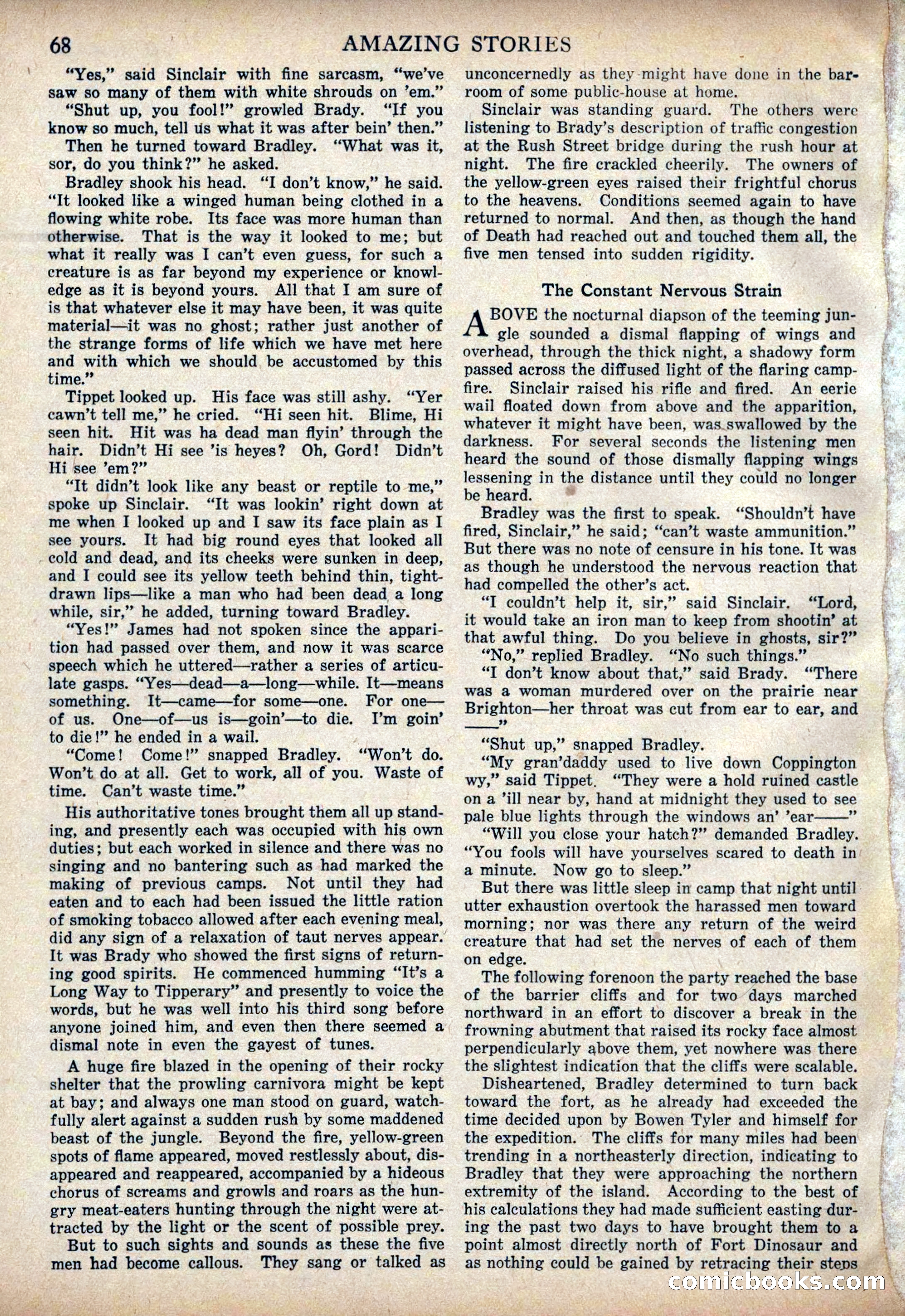 The Land That Time Forgot by Edgar Rice Burroughs — page 74 of 104