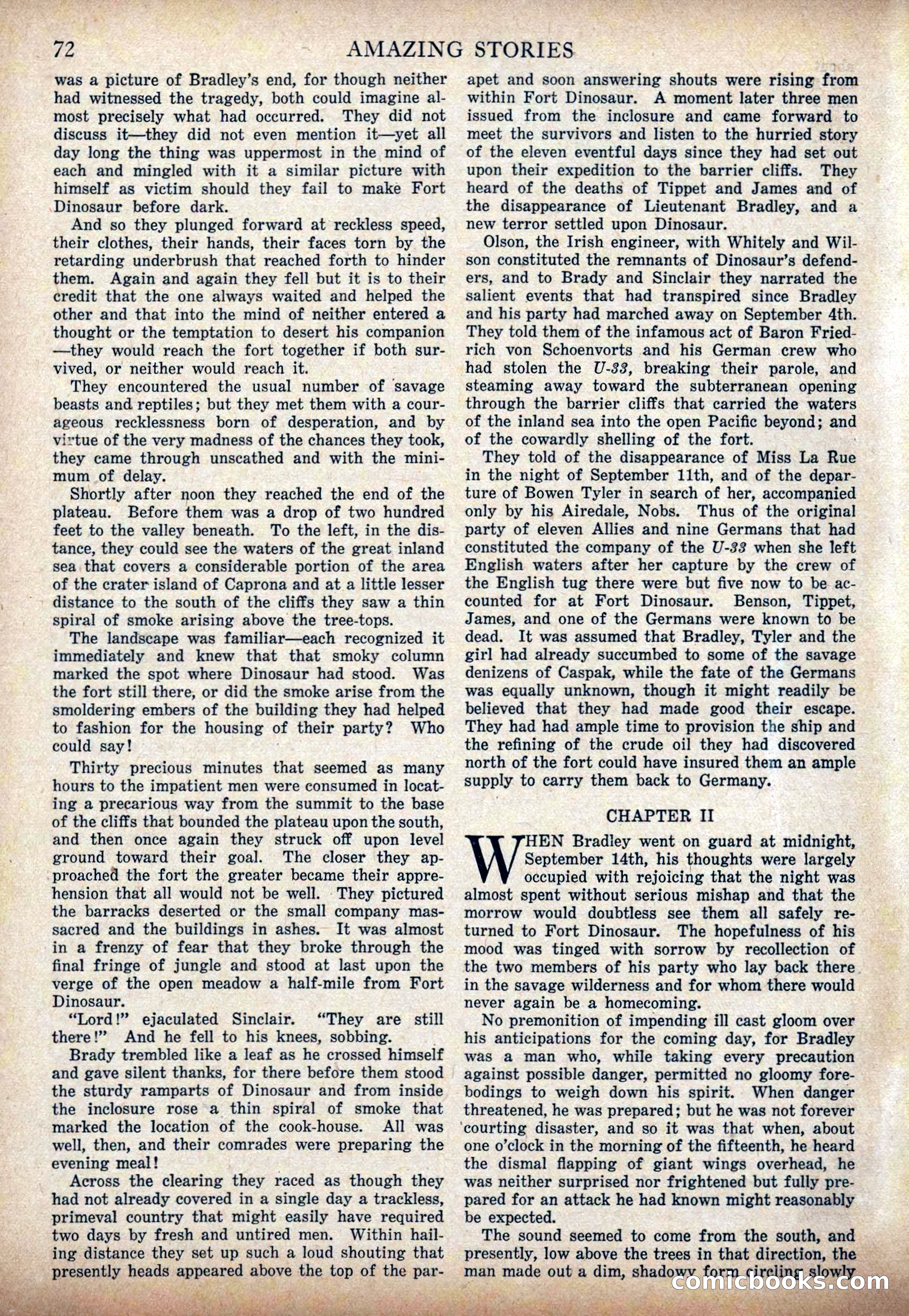 The Land That Time Forgot by Edgar Rice Burroughs — page 78 of 104