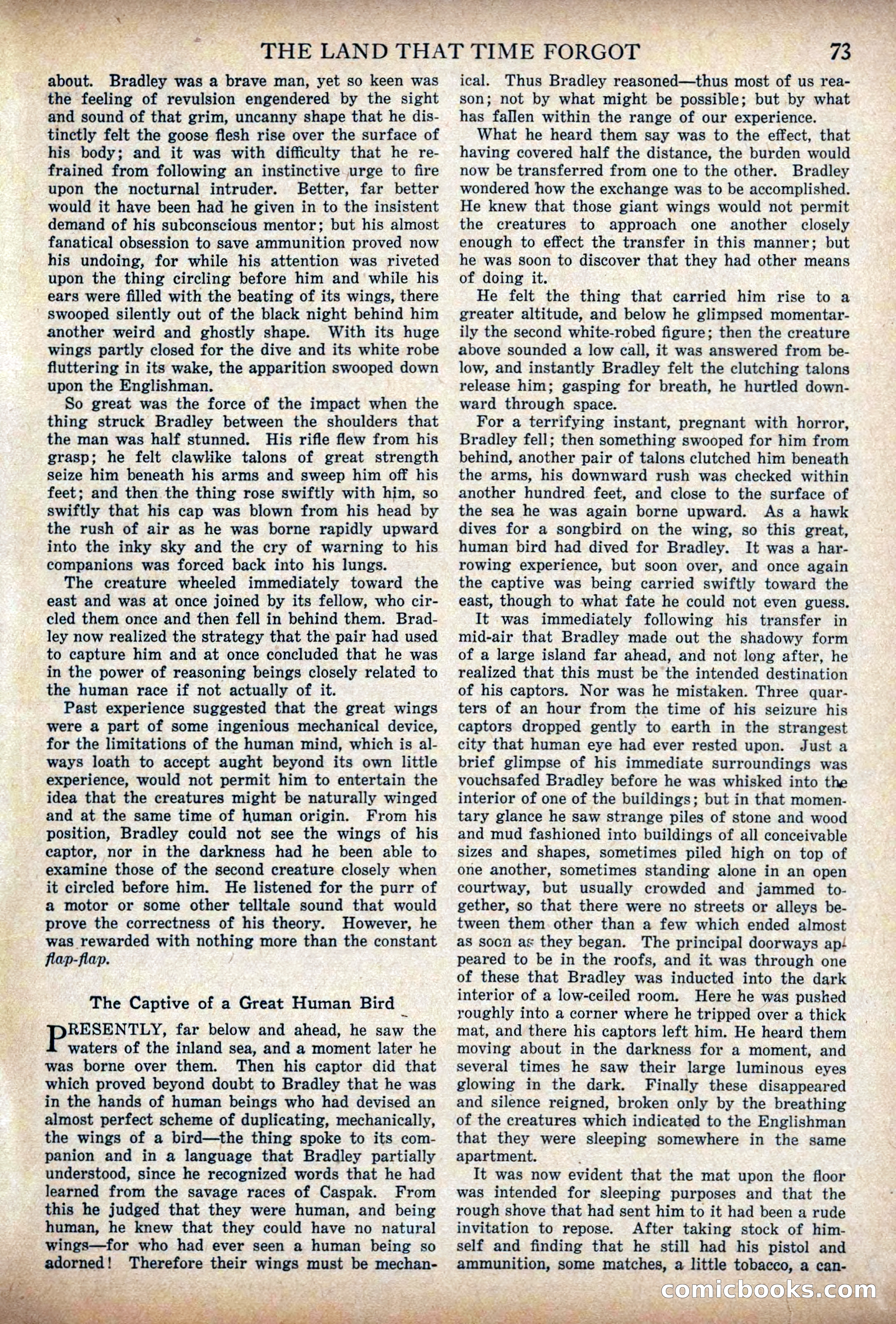 The Land That Time Forgot by Edgar Rice Burroughs — page 79 of 104