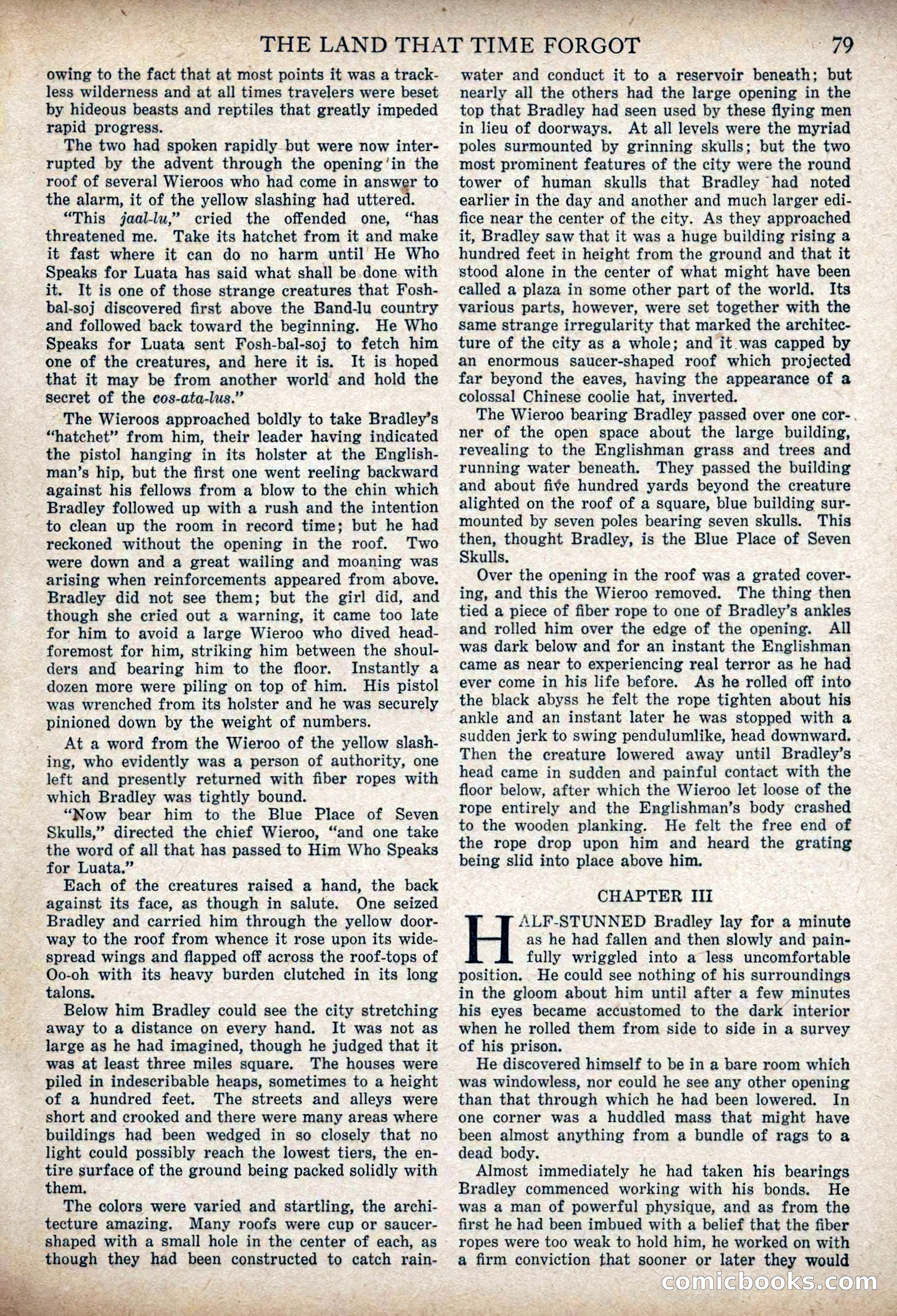 The Land That Time Forgot by Edgar Rice Burroughs — page 85 of 104